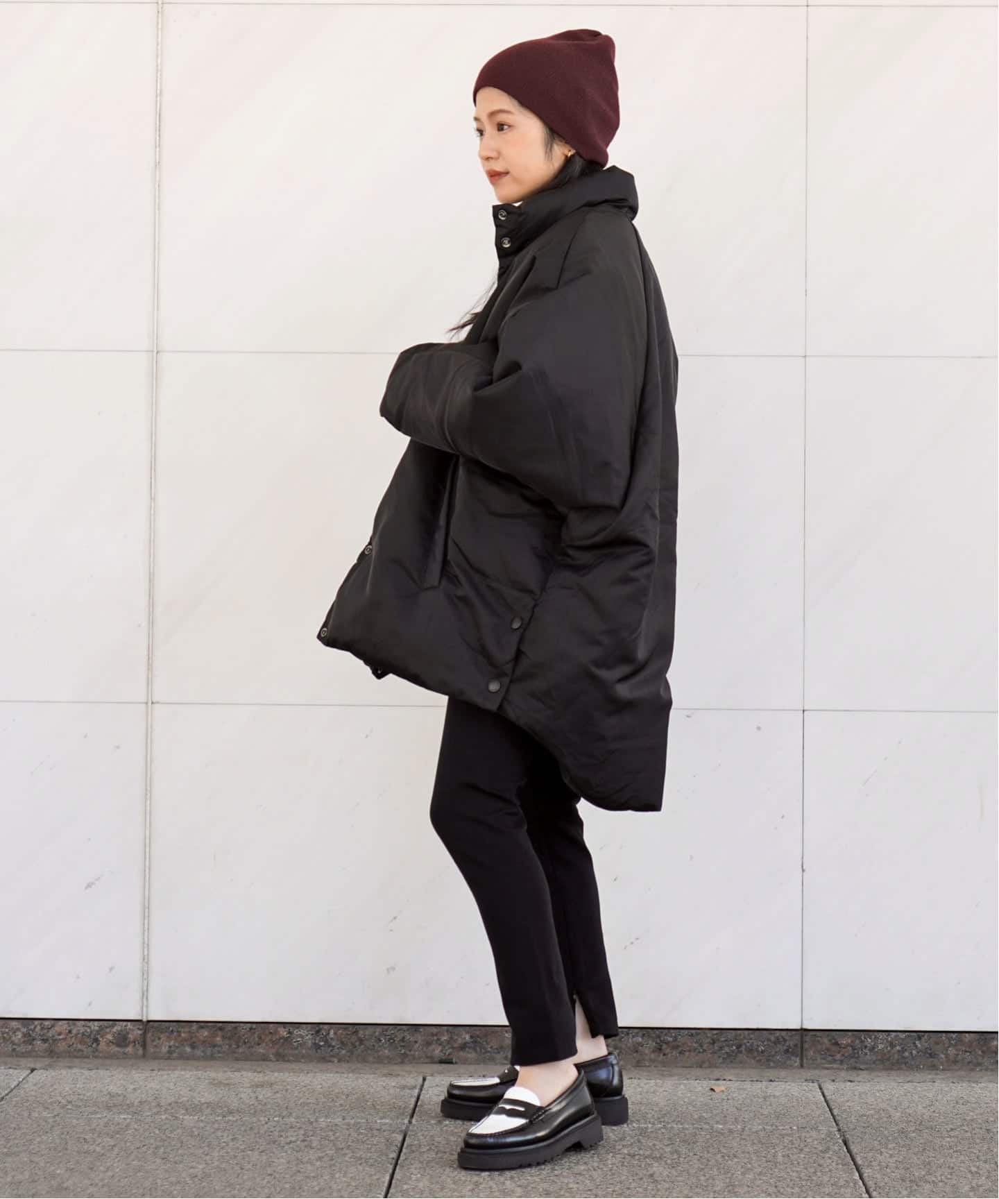 apstudio BERENICEブラックオーバーダウンジャケット 新品タグ付き BERENICE】ブラックオーバーダウンジャケット（ダウンジャケット）｜AP