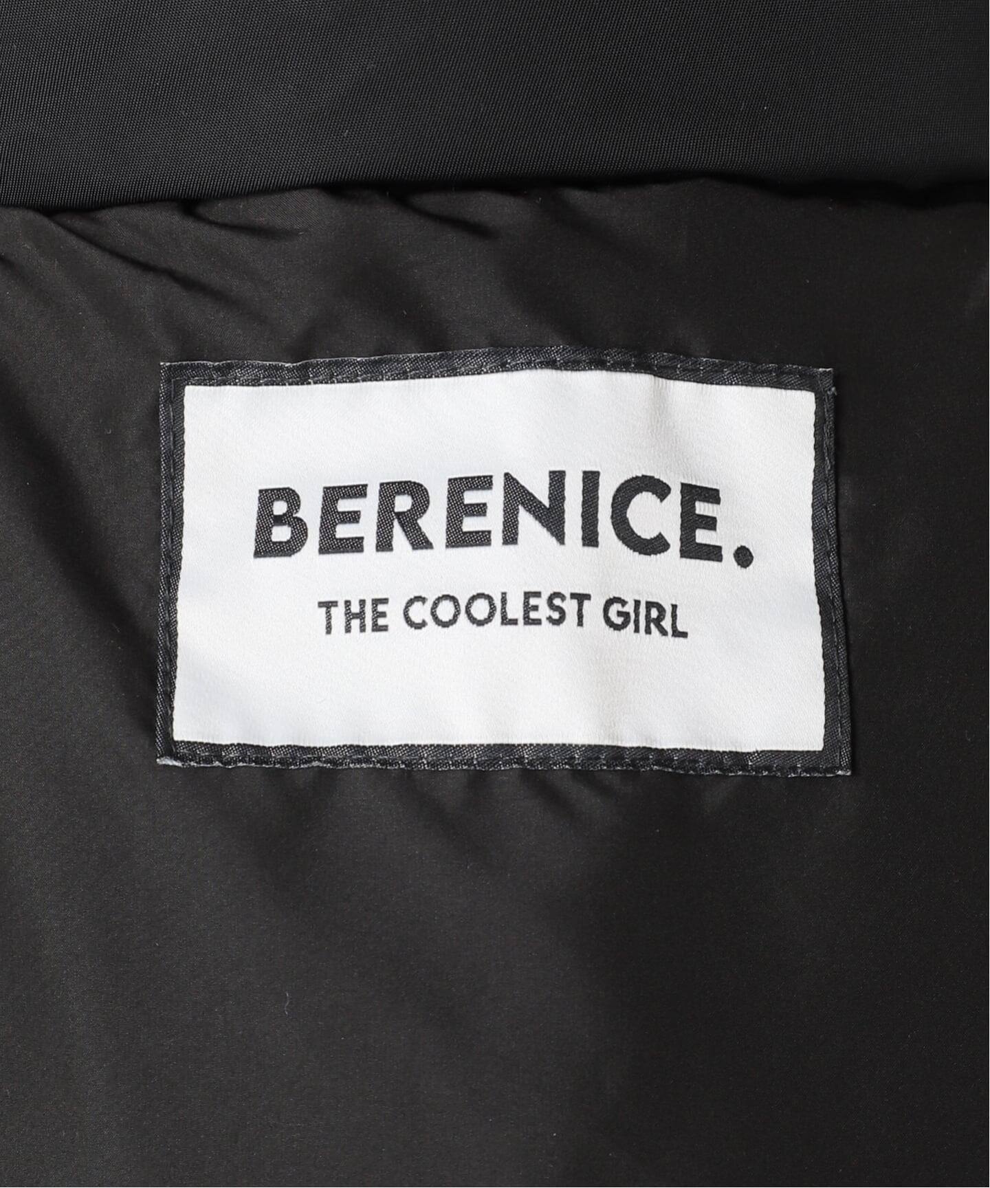BERENICE】ブラックオーバーダウンジャケット（ダウンジャケット）｜AP 