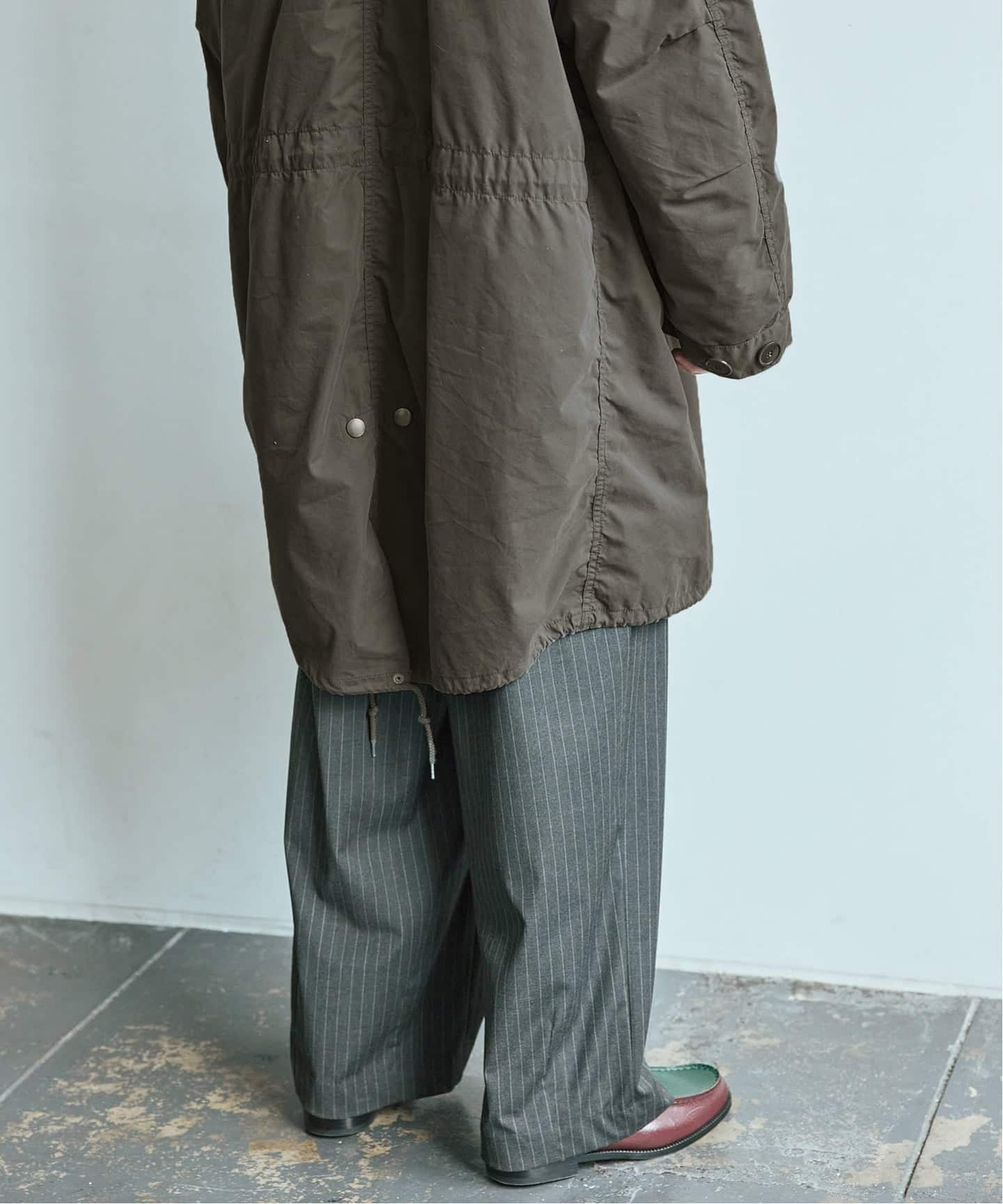 M65 フィッシュテールパーカー ガーメント ダイ / ライナー付き