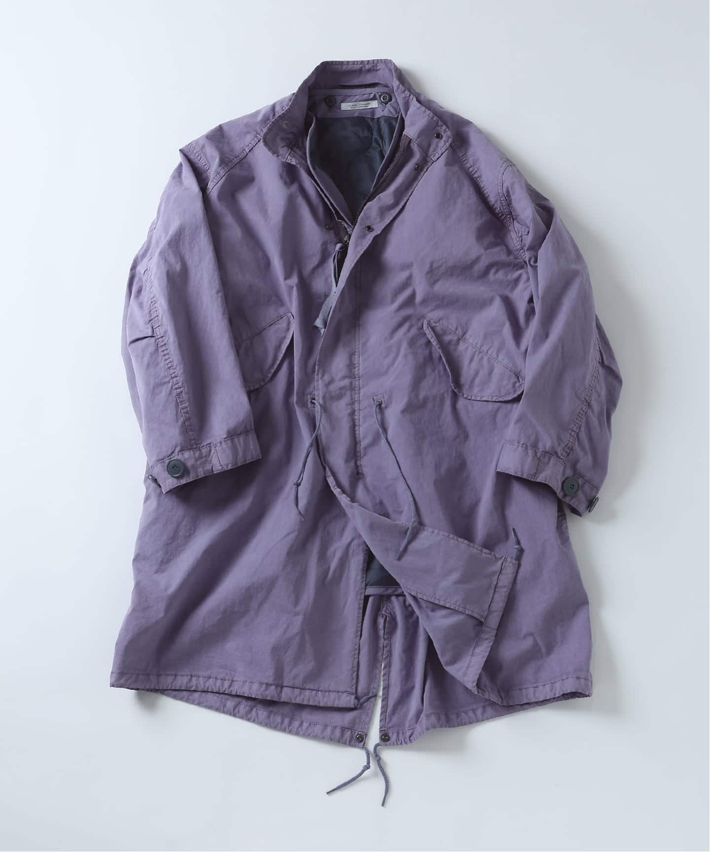 予約》M65 フィッシュテールパーカー ガーメント ダイ