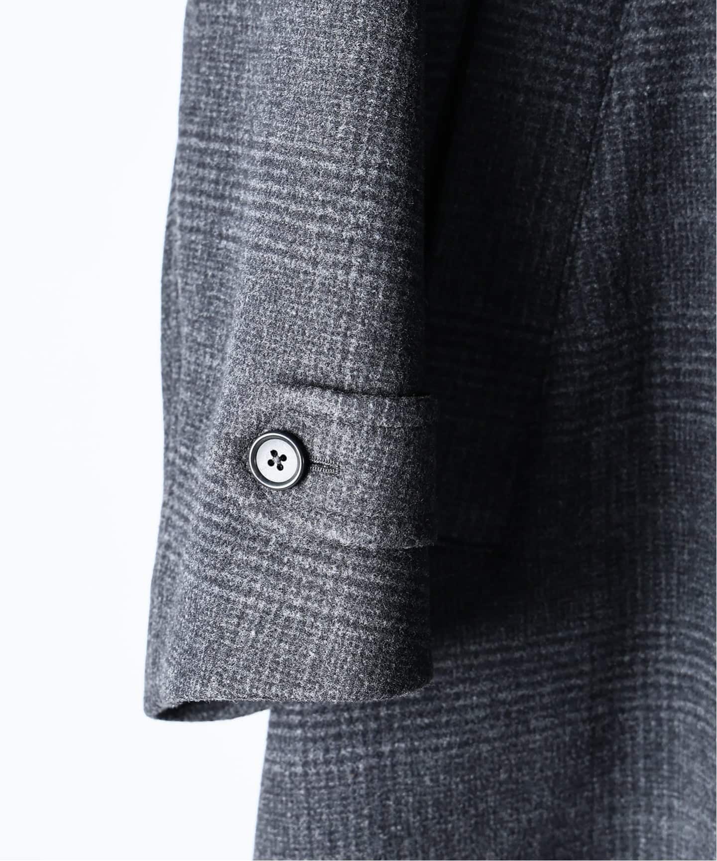 23AW JOURNAL STANDARD S140 ウールモッサオーバーコート 予約》S140 ウールモッサ オーバー マック コート（ステンカラー