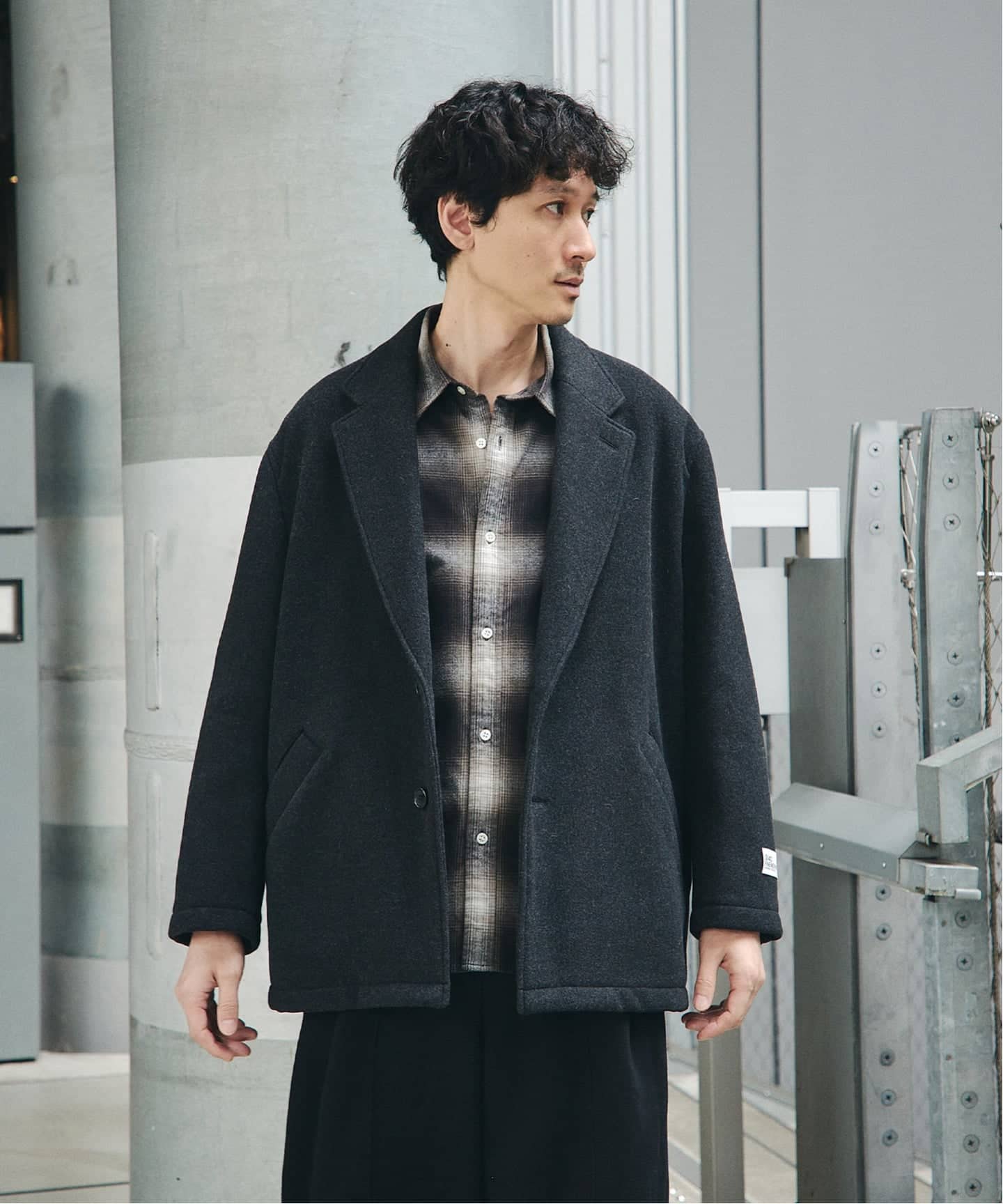 23AW JOURNAL STANDARD S140 ウールモッサオーバーコート 23AW JOURNAL STANDARD S140 ウールモッサオーバーコート