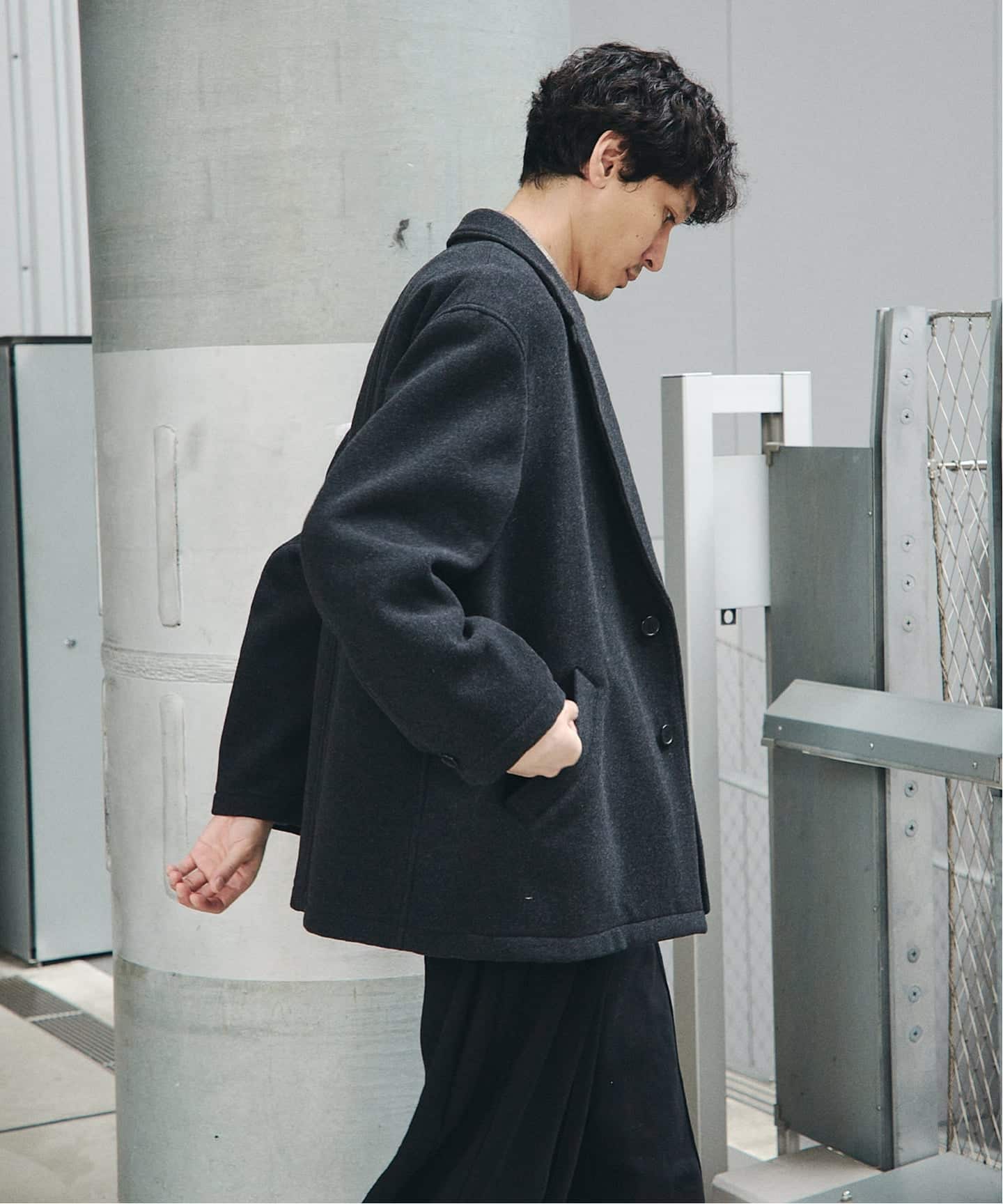 S140 ウール モッサ オーバー ジャケット（その他ブルゾン