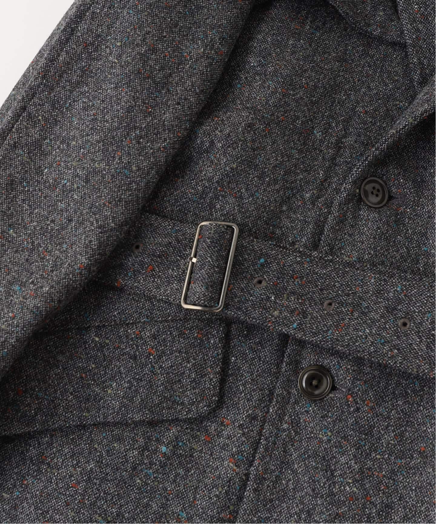 ts(s) / ティーエスエス Color Neps Tweed Trench Coat（ステンカラー