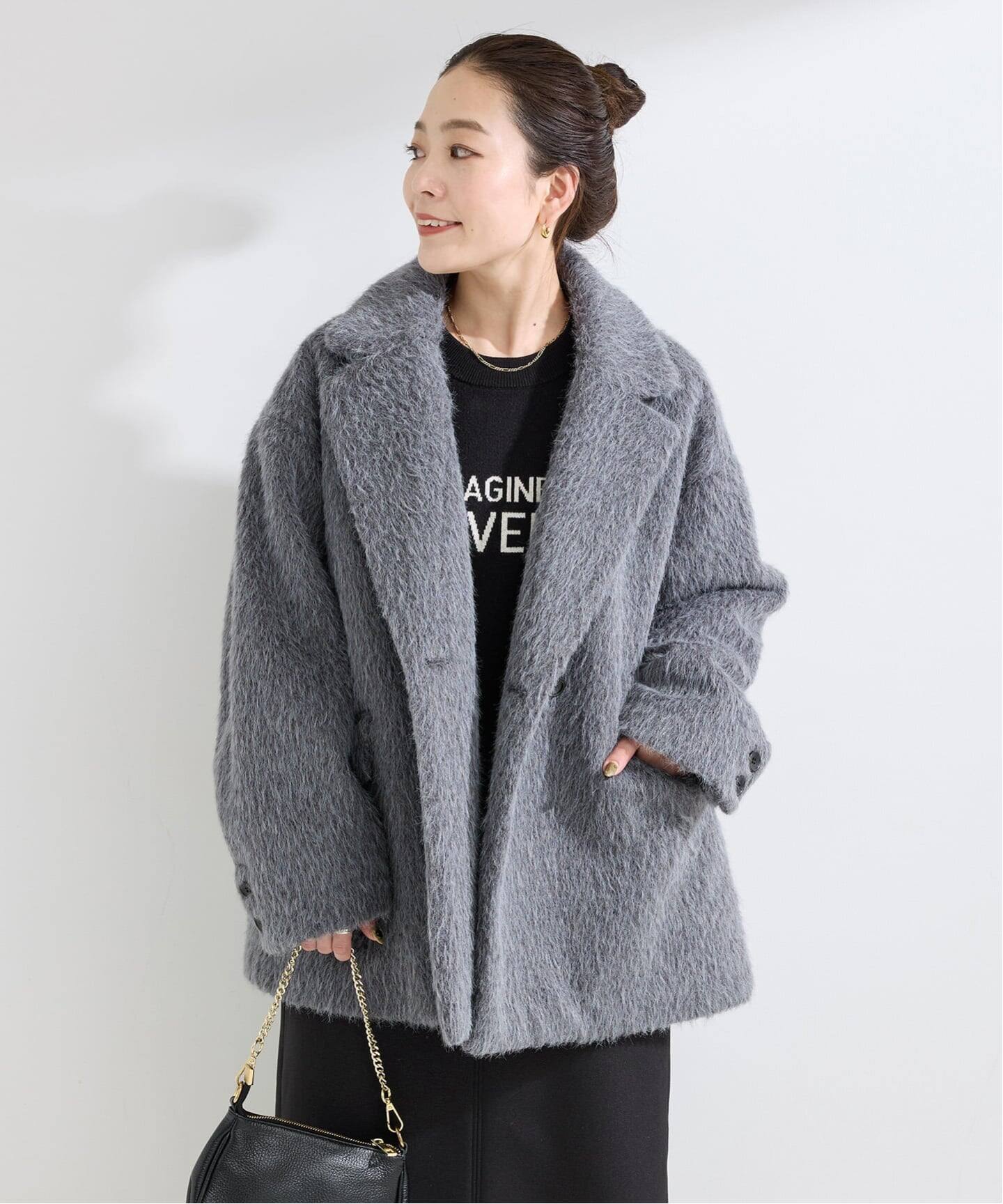 シャギーピーコート（ピーコート）｜B.C STOCK（ベーセーストック）の