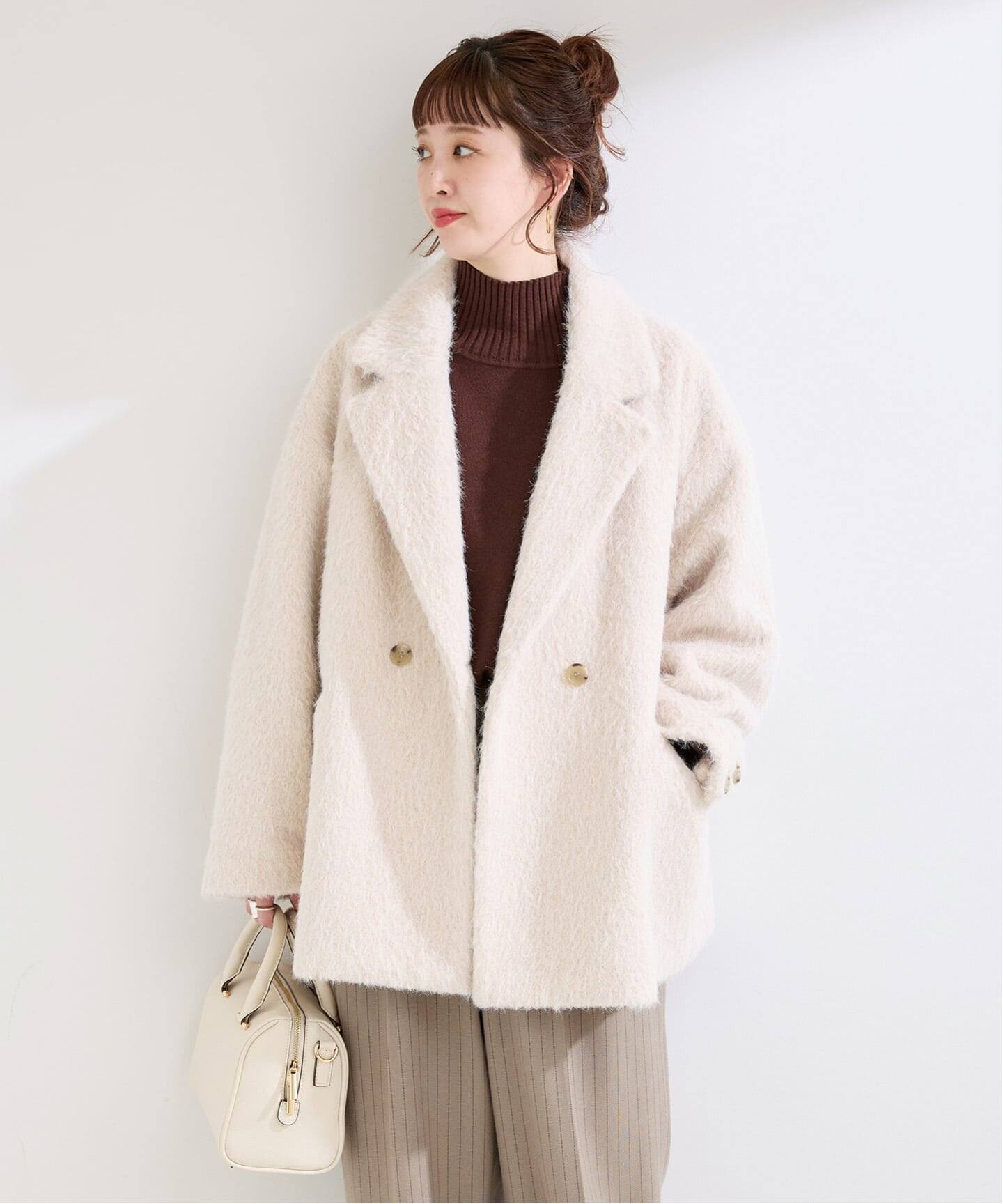 シャギーピーコート（ピーコート）｜B.C STOCK（ベーセーストック）の