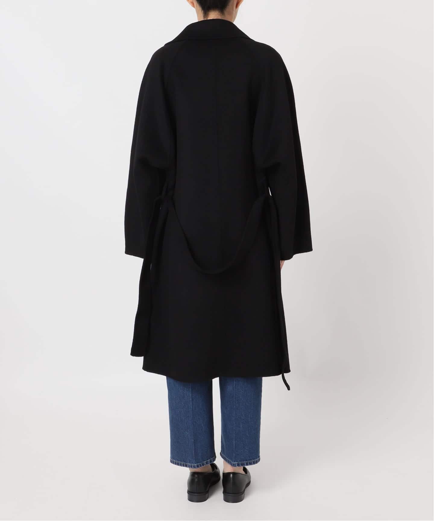 ウールリバーミドル丈コート（ステンカラーコート）｜B.C STOCK（ベー