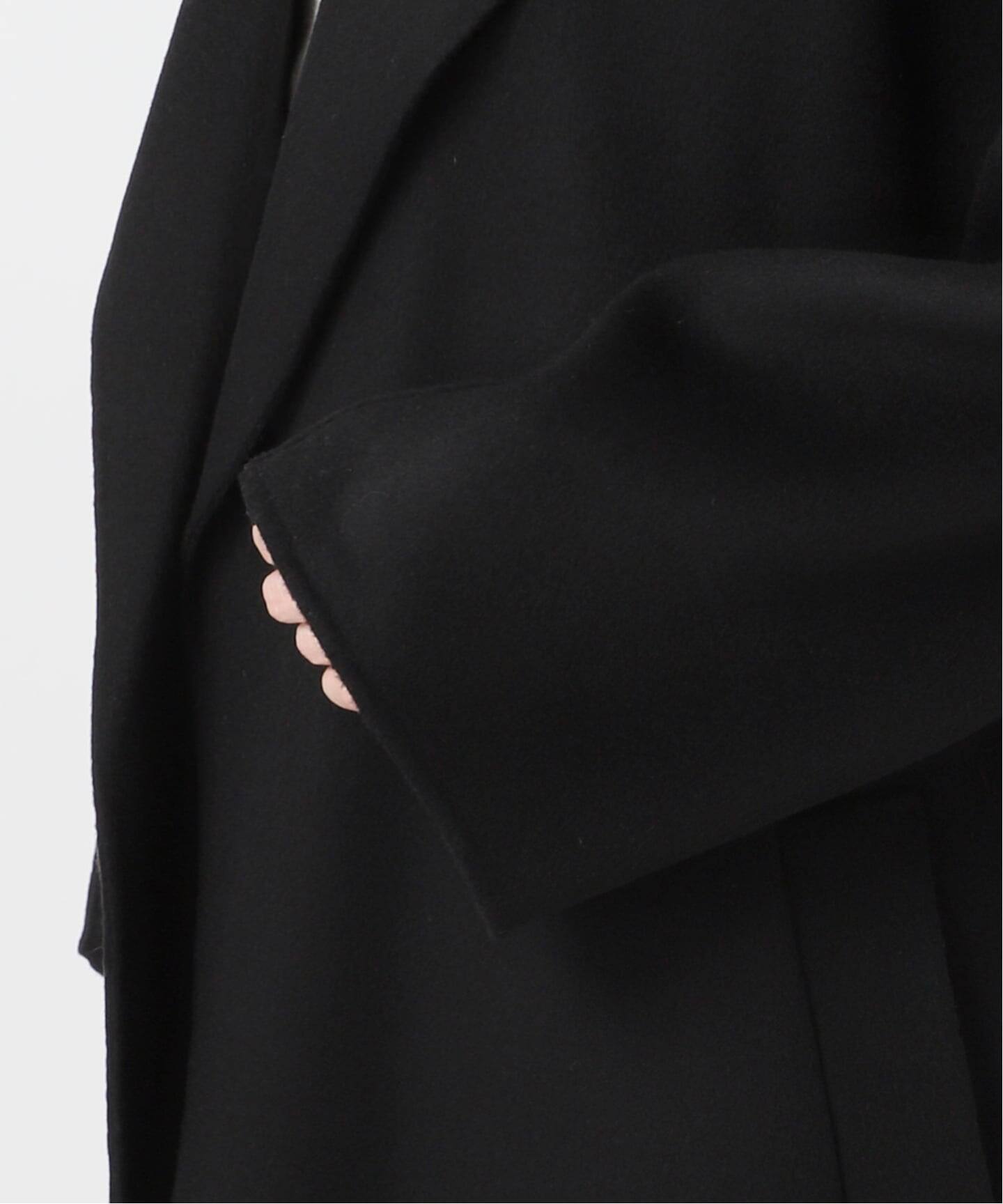 ウールリバーミドル丈コート（ステンカラーコート）｜B.C STOCK（ベー