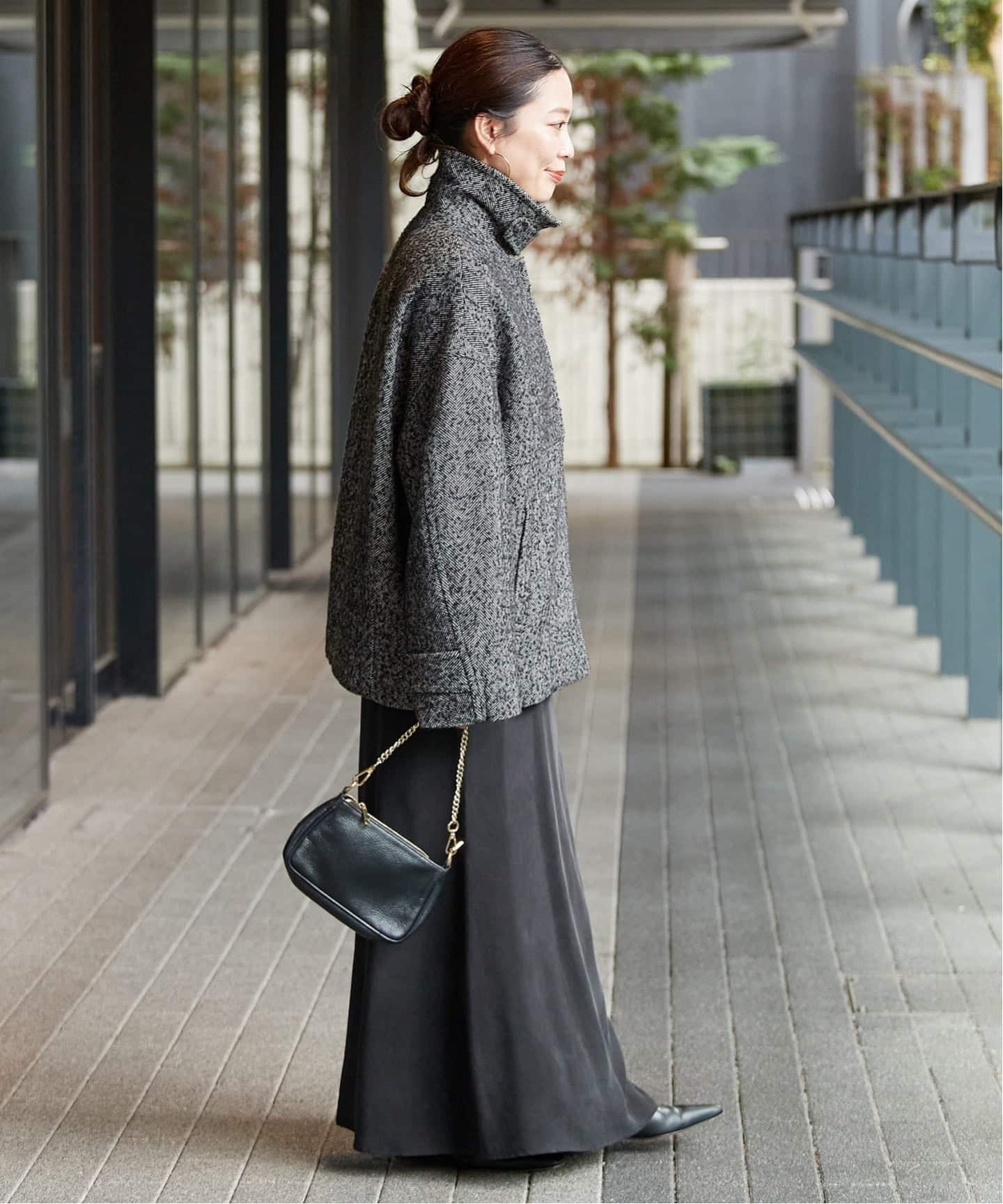 ブークレツイルショートコート（その他ブルゾン／アウター）｜B.C