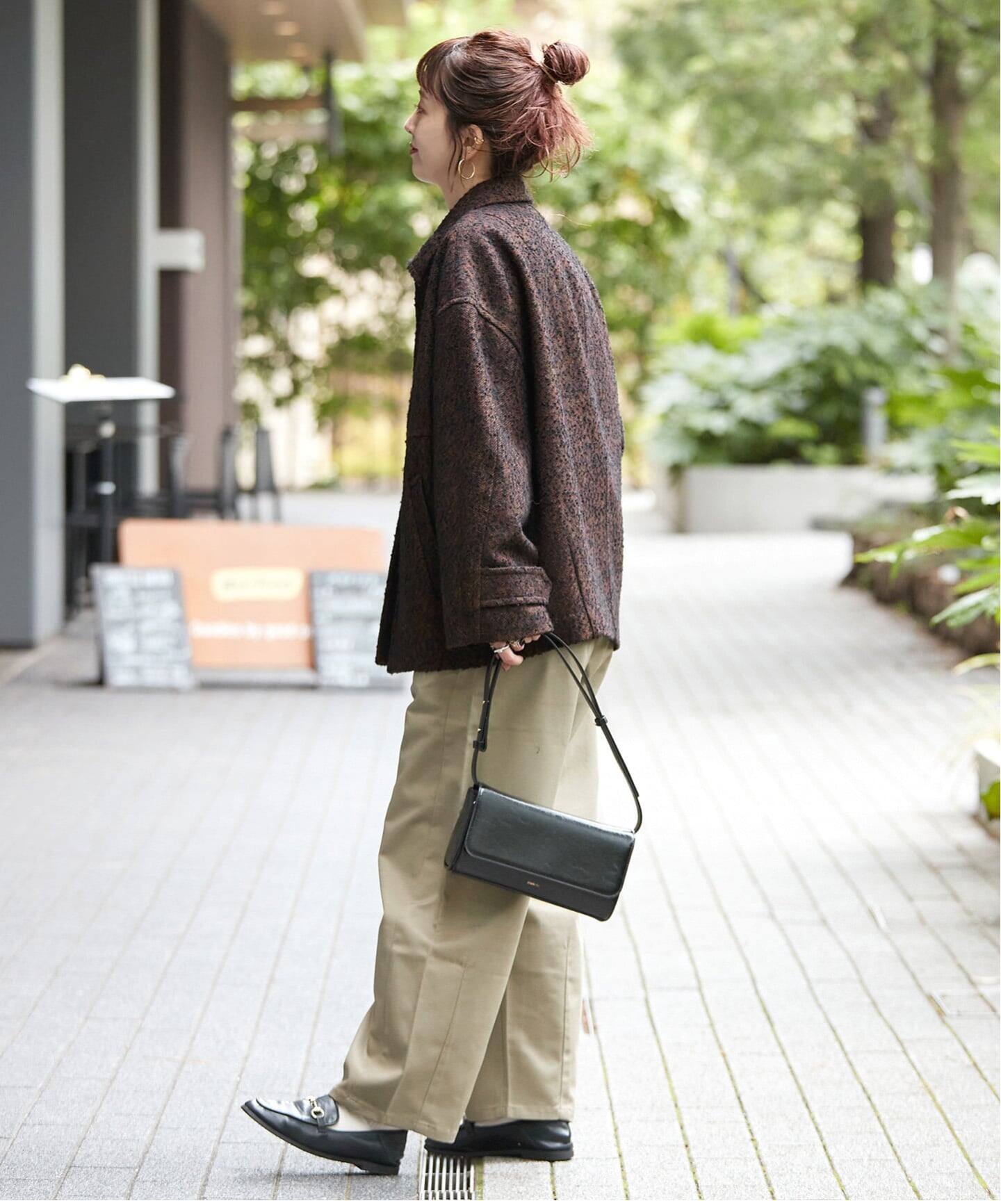 ブークレツイルショートコート（その他ブルゾン／アウター）｜B.C