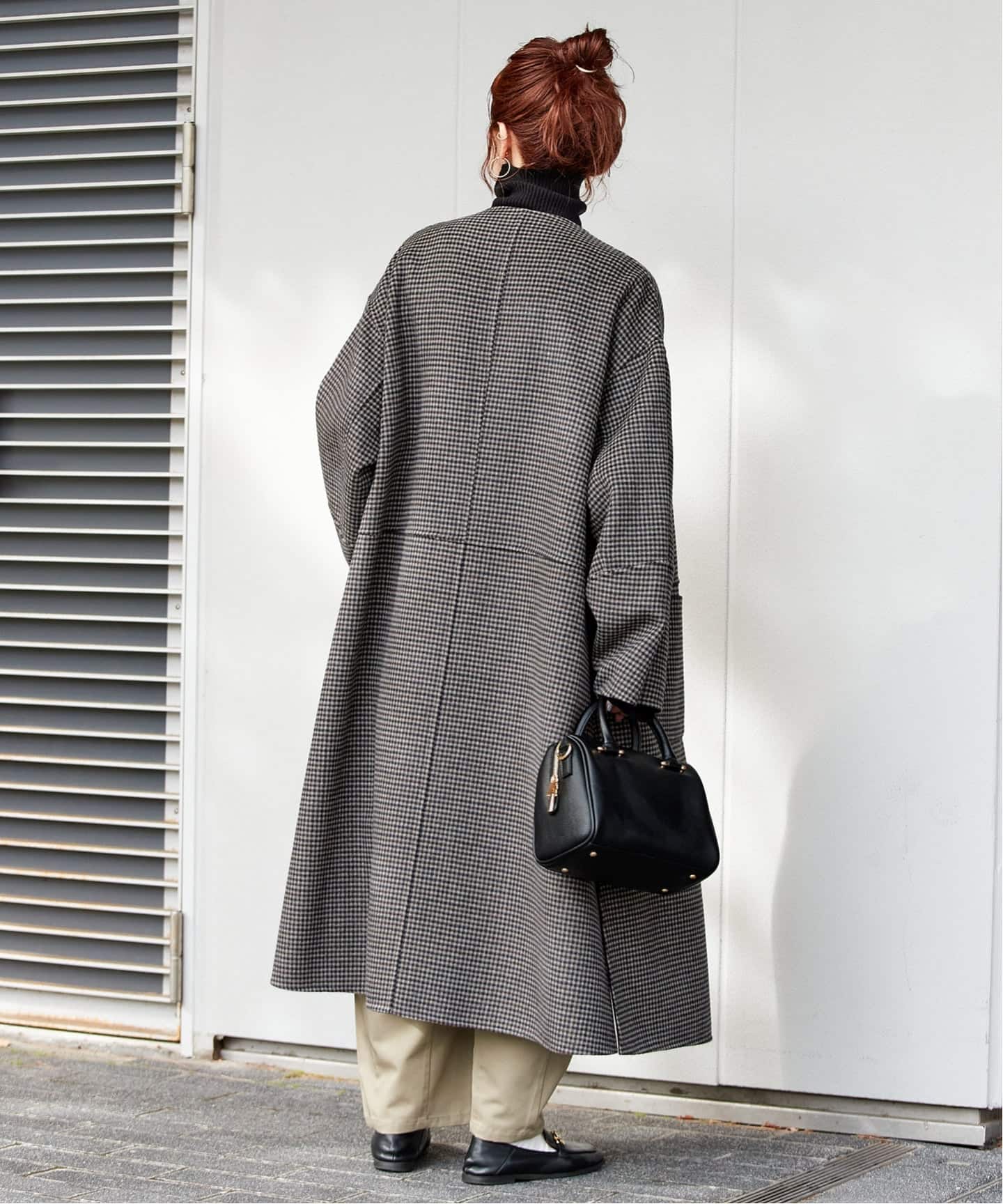 S120ブレンドリバーシブルコート（ノーカラーコート）｜B.C STOCK