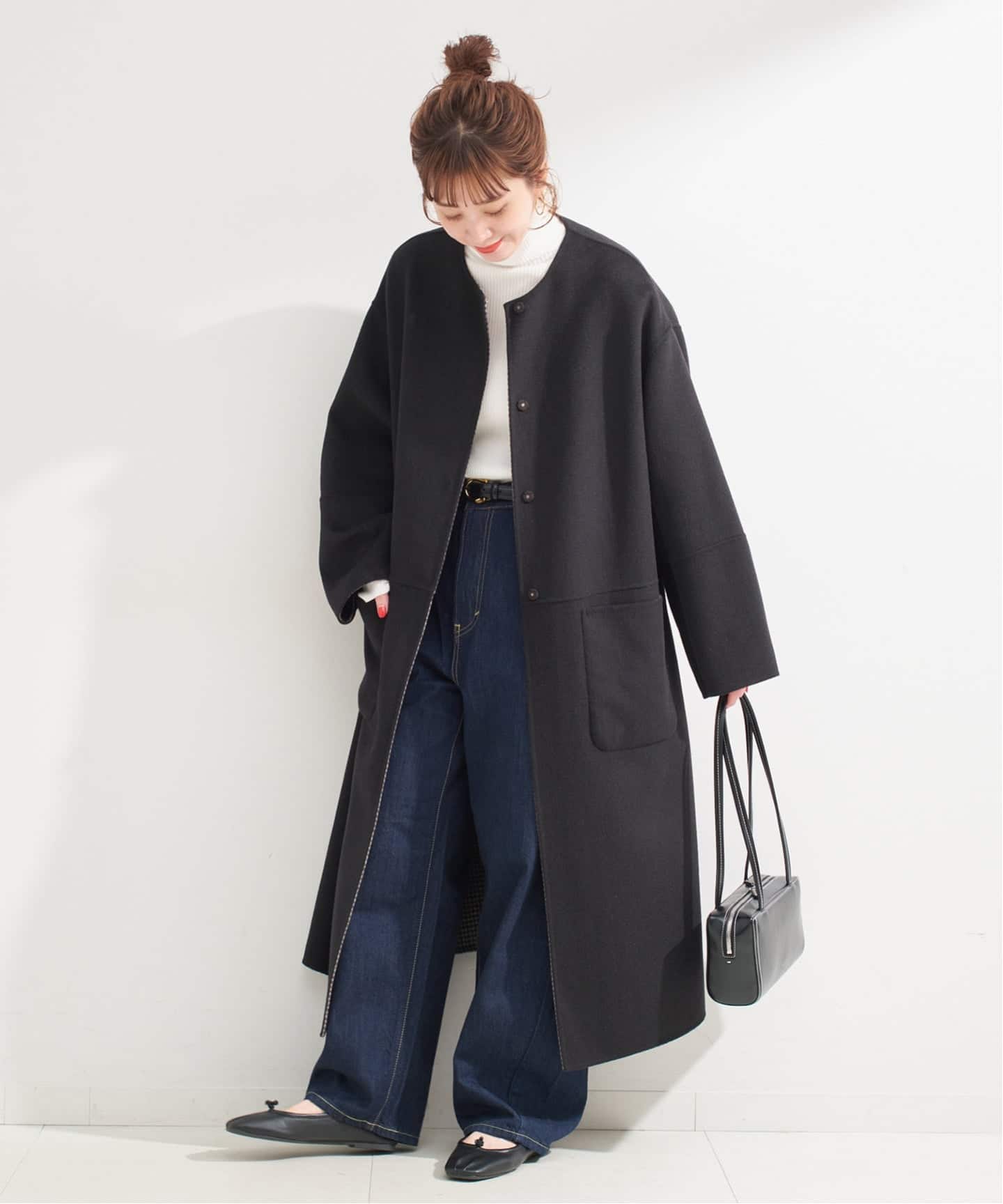 S120ブレンドリバーシブルコート（ノーカラーコート）｜B.C