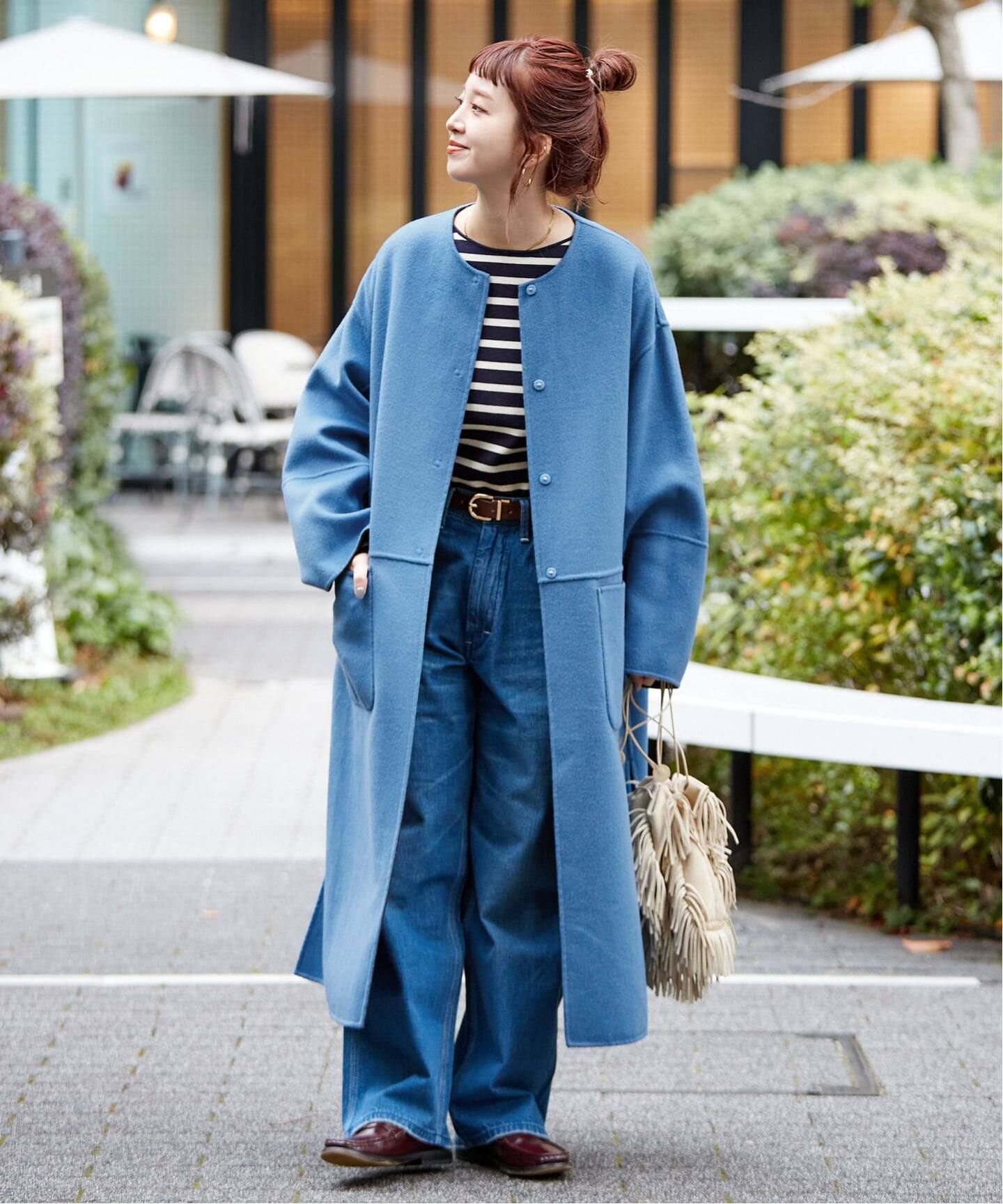 S120ブレンドリバーシブルコート（ノーカラーコート）｜B.C STOCK