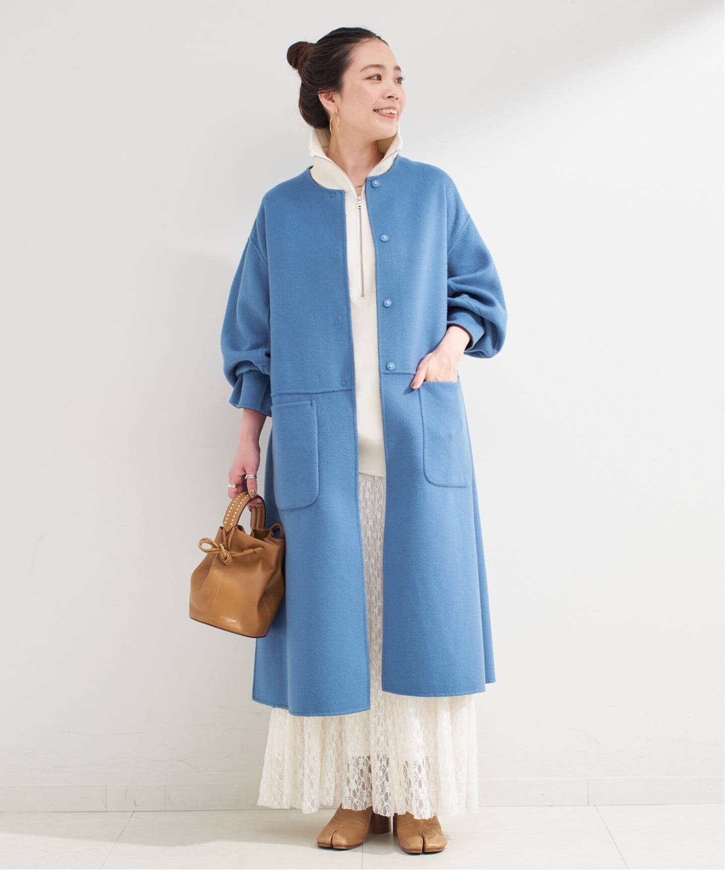 S120ブレンドリバーシブルコート S120ブレンドリバーシブルコート（ノーカラーコート）｜B.C STOCK