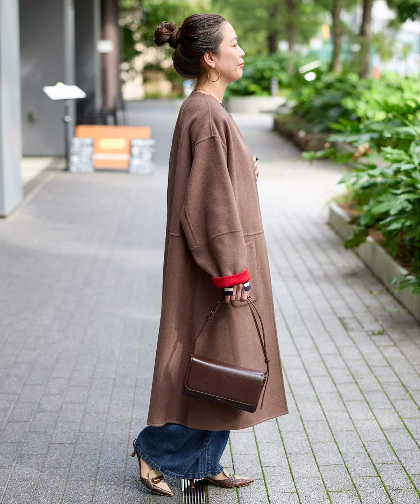 追加》S120ブレンドリバーシブルコート（ノーカラーコート）｜B.C