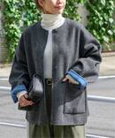 S120ブレンドショート丈リバーシブルコート