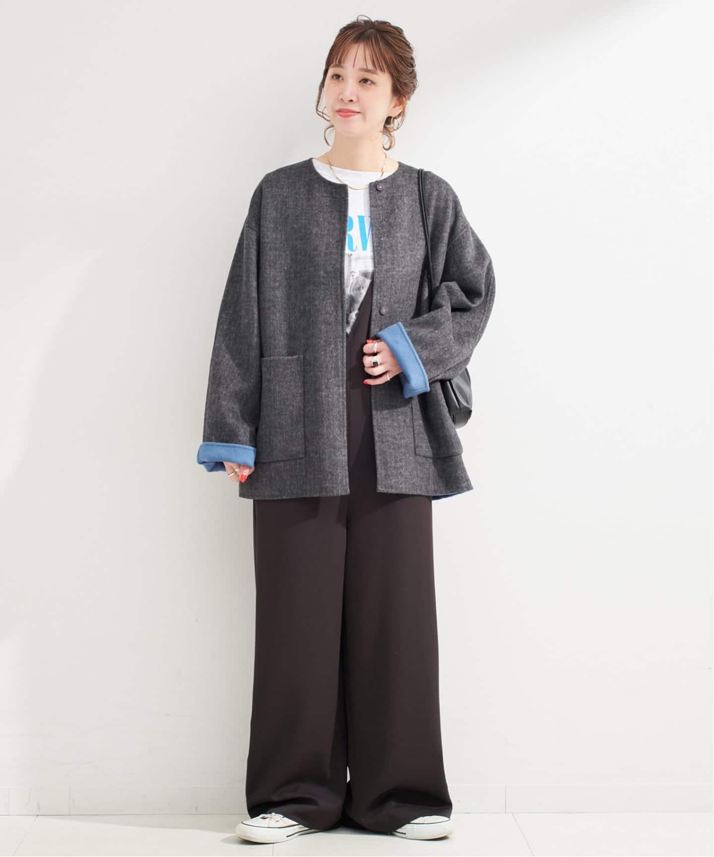 S120ブレンドショート丈リバーシブルコート B.C STOCK｜S120ブレンドショート丈リバーシブルコート | Rakuten