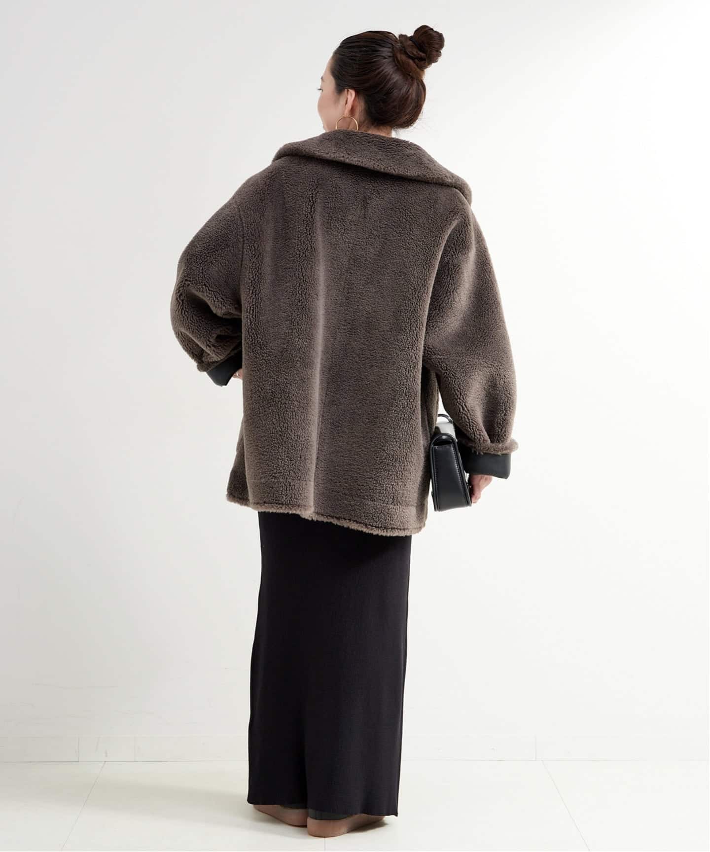 SIMPLICITE☆B.C STOCK☆リバーシブルムートンコート☆ボアコート SIMPLICITE☆B.C STOCK☆リバーシブルムートンコート