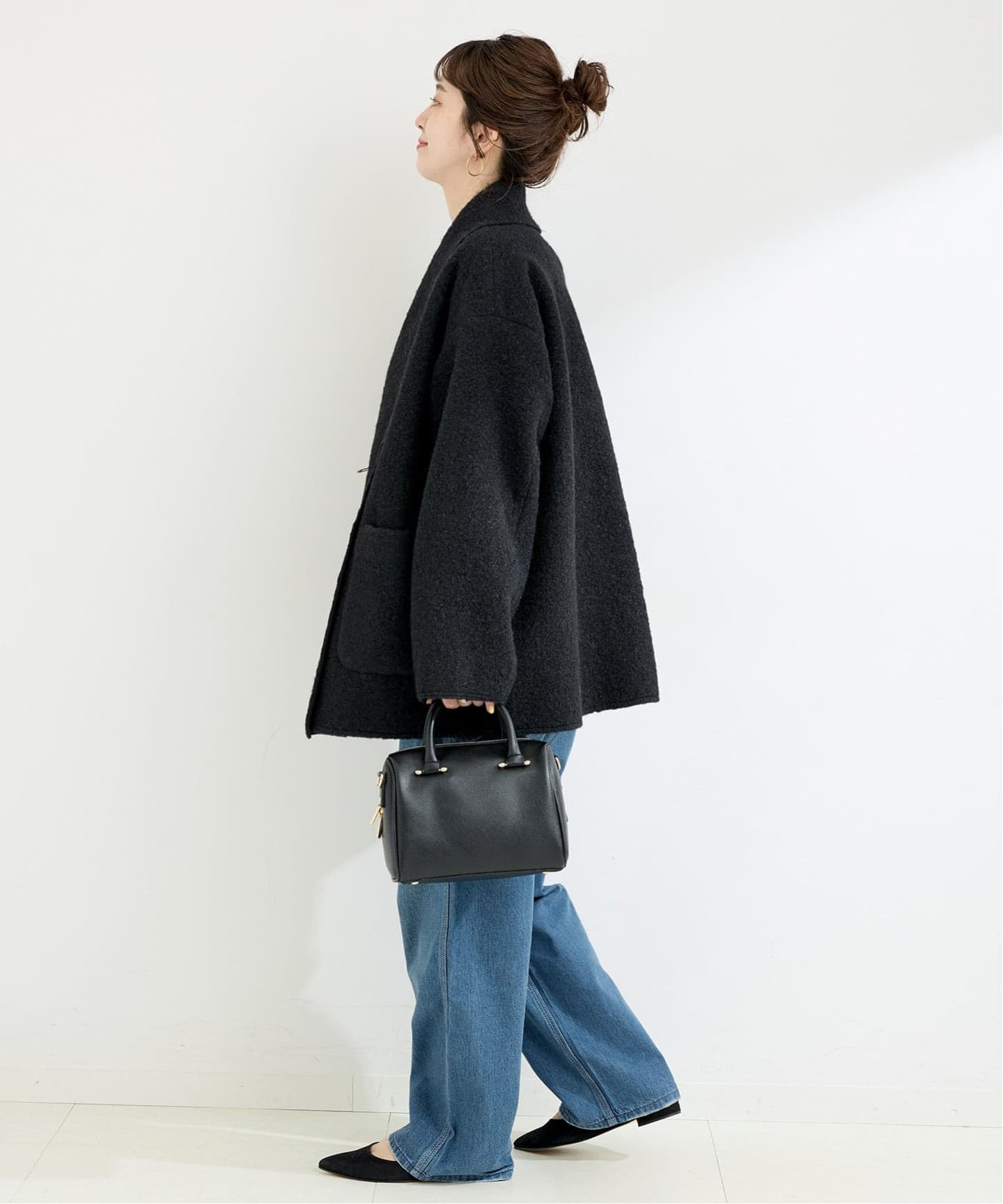 追加》ブークレージャージ着流しコート（その他ブルゾン／アウター