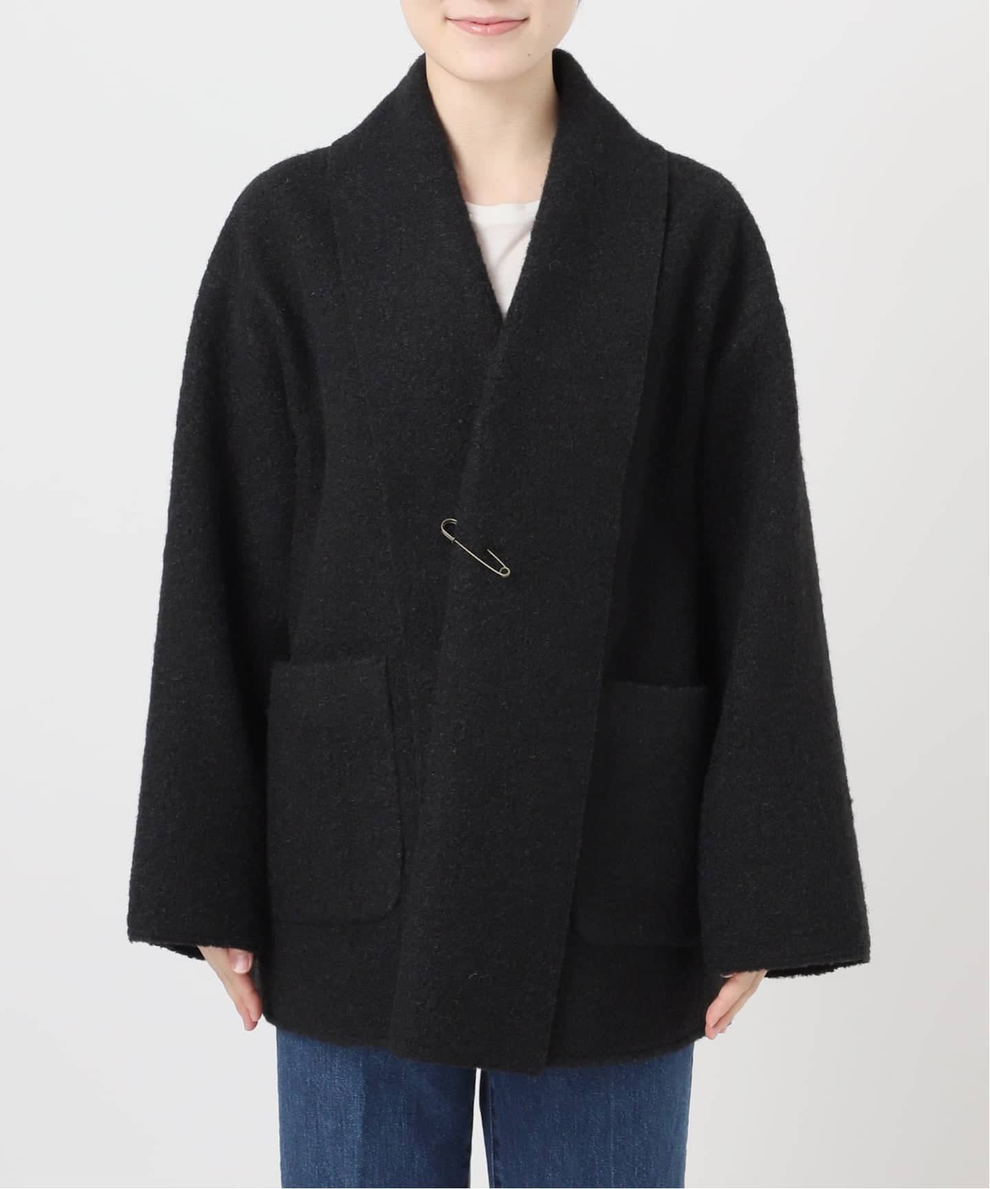 追加》ブークレージャージ着流しコート（その他ブルゾン／アウター