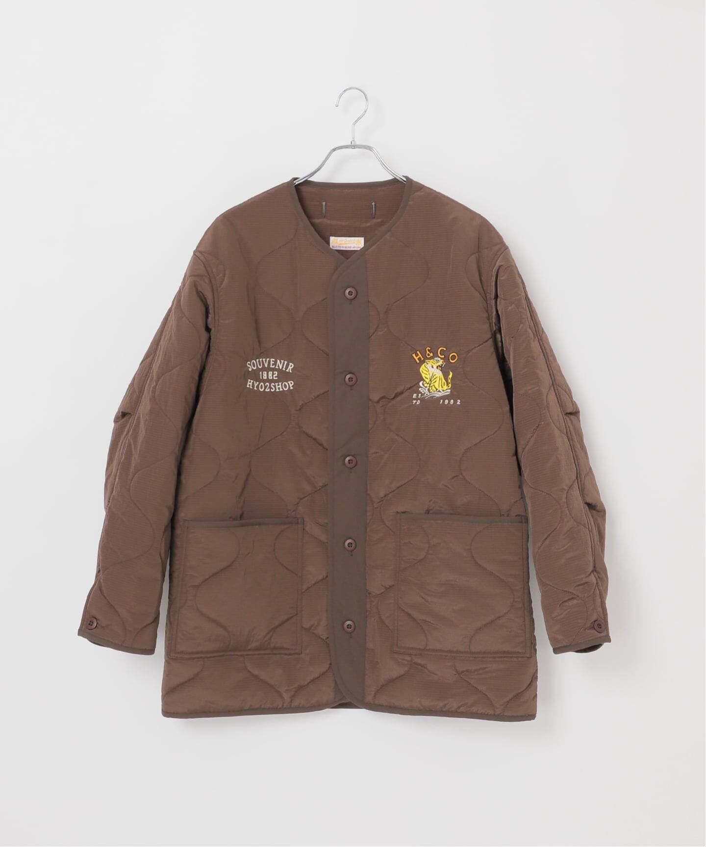 飄飄 HYO-HYO ヒョウヒョウ スカジャン　B.C STOCK HYO-HYO リップストップナイロン キルティングブルゾン（中綿