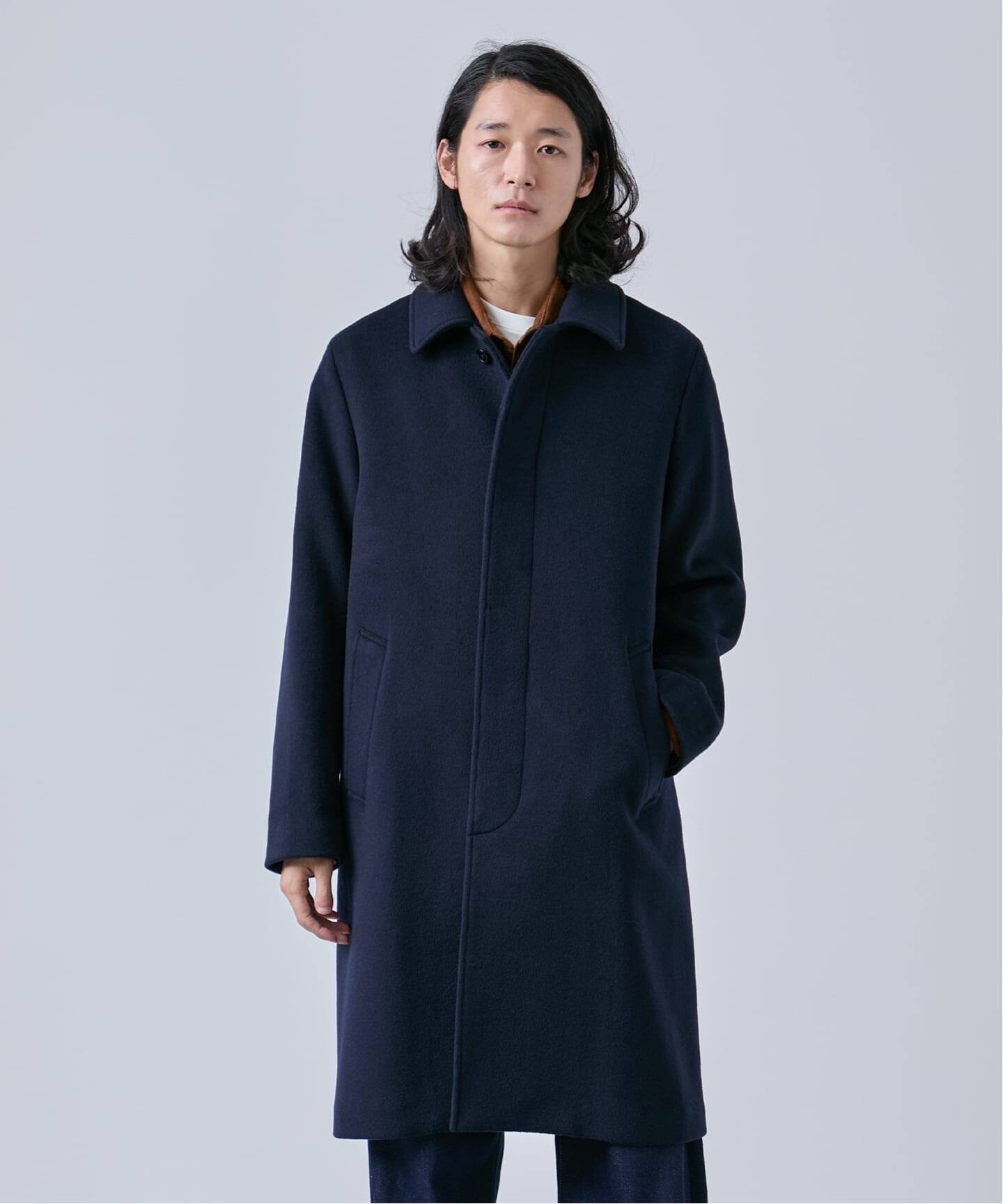 ヴィンテージ バルマカーンコート カシミヤ100% ネイビー ヴィンテージ バルマカーンコート カシミヤ100% ネイビー - メルカリ