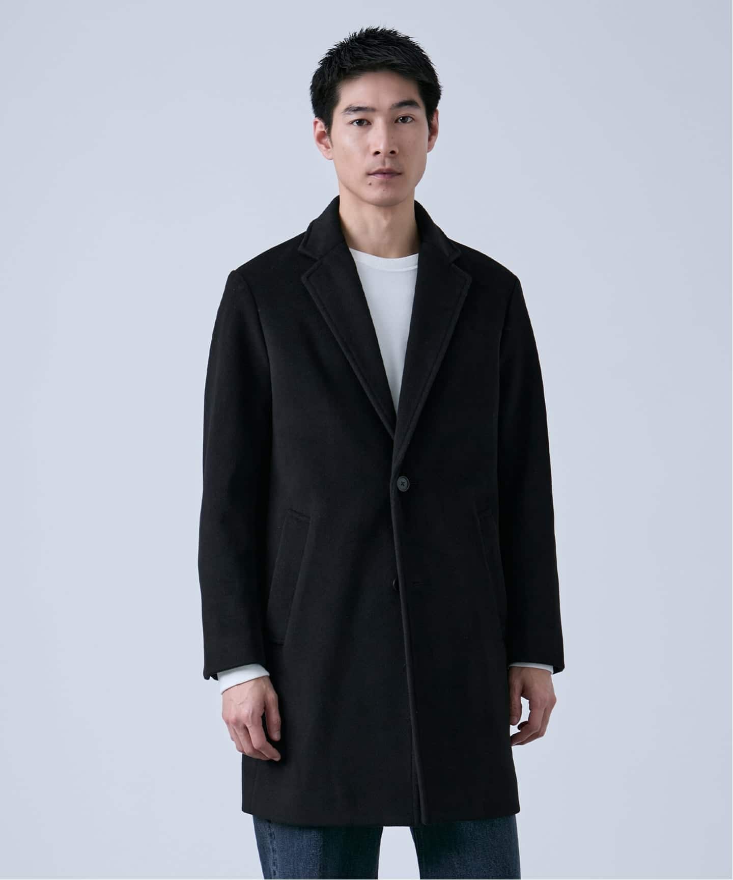 【NEW】ベーセーストック（B．C STOCK）/TR モッサチェスターコート TR モッサチェスターコート（チェスターコート）｜B.C STOCK（ベーセー