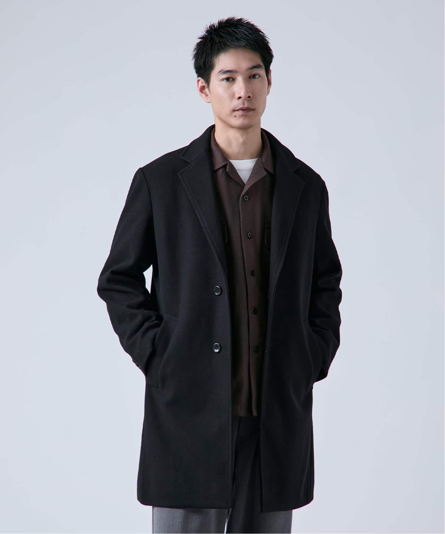 ベーセーストック（B．C STOCK）/TRメルトン チェスターコート TRメルトン チェスターコート（チェスターコート）｜B.C STOCK（ベー