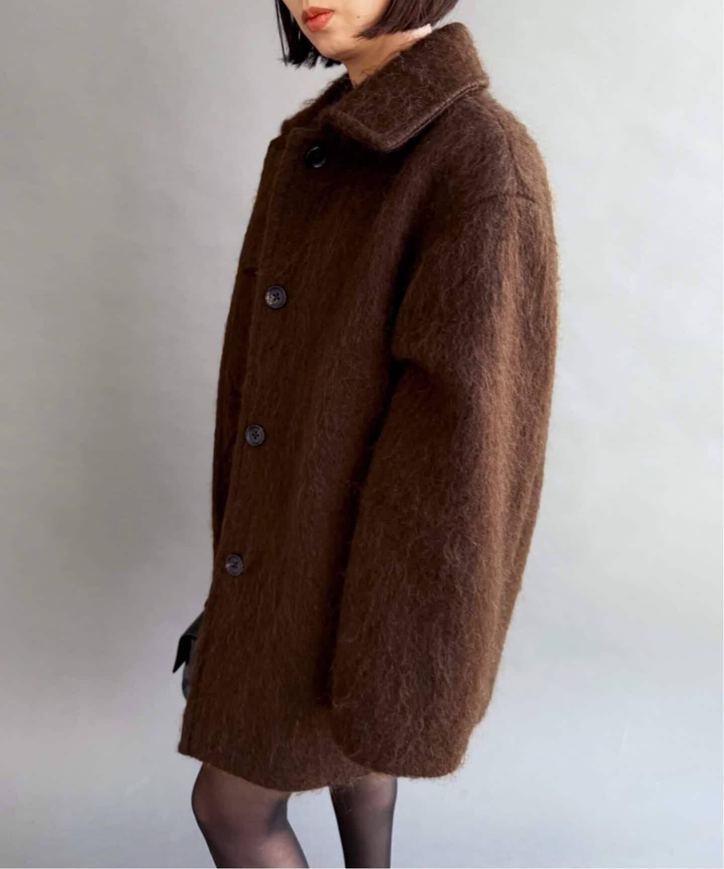 ◆値下げ中◆【即購入禁止】アイレットシャギーコート ブラウン系 追加2》シャギーコート（その他ブルゾン／アウター）｜EDIT.FOR LULU