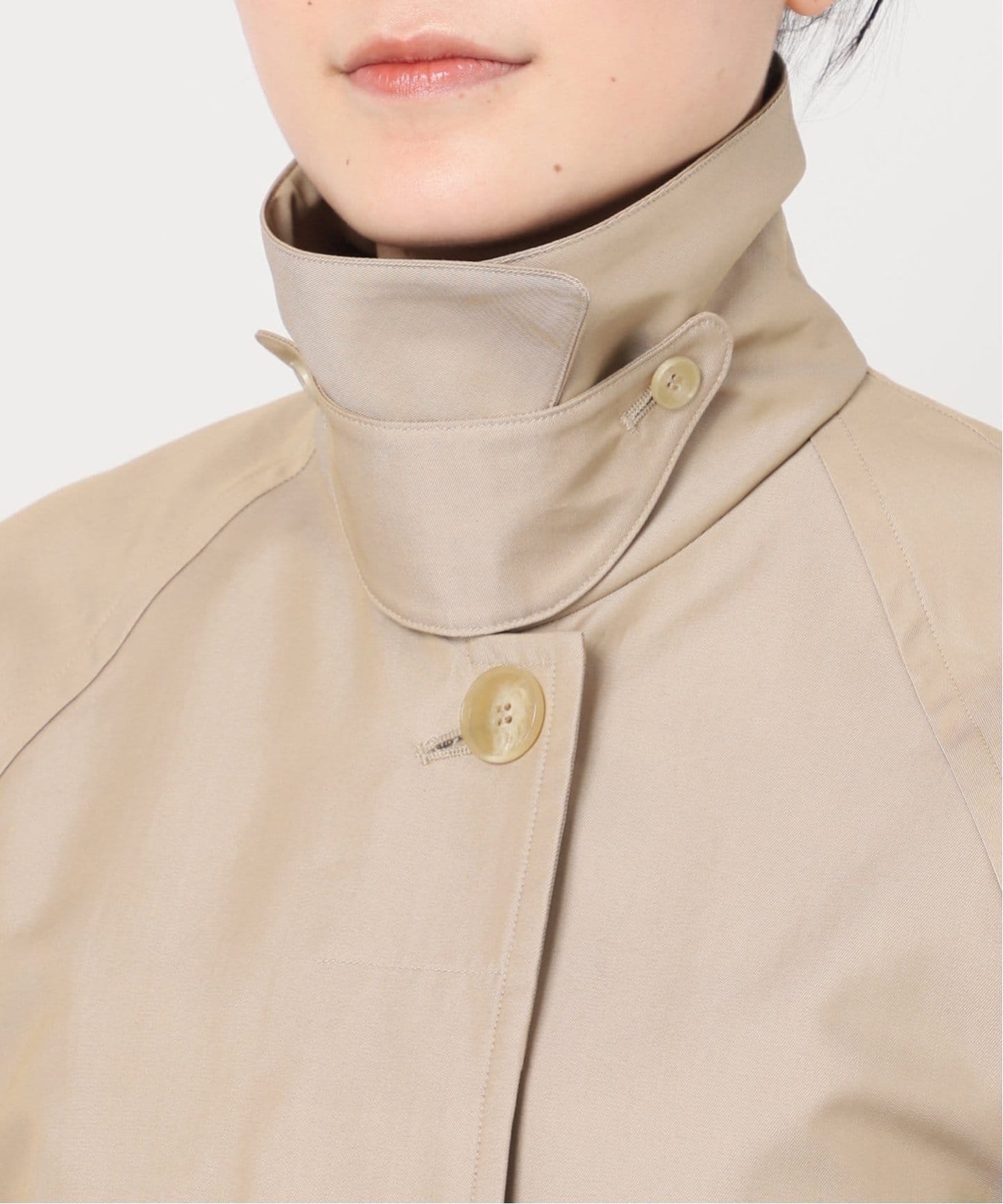 追加》abc ギャバ ステンコート（ステンカラーコート）｜EDIT.FOR LULU