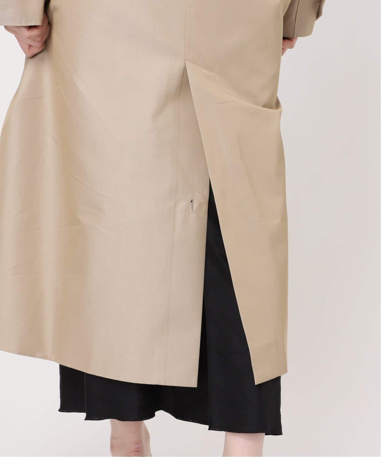 追加》abc ギャバ ステンコート（ステンカラーコート）｜EDIT.FOR LULU