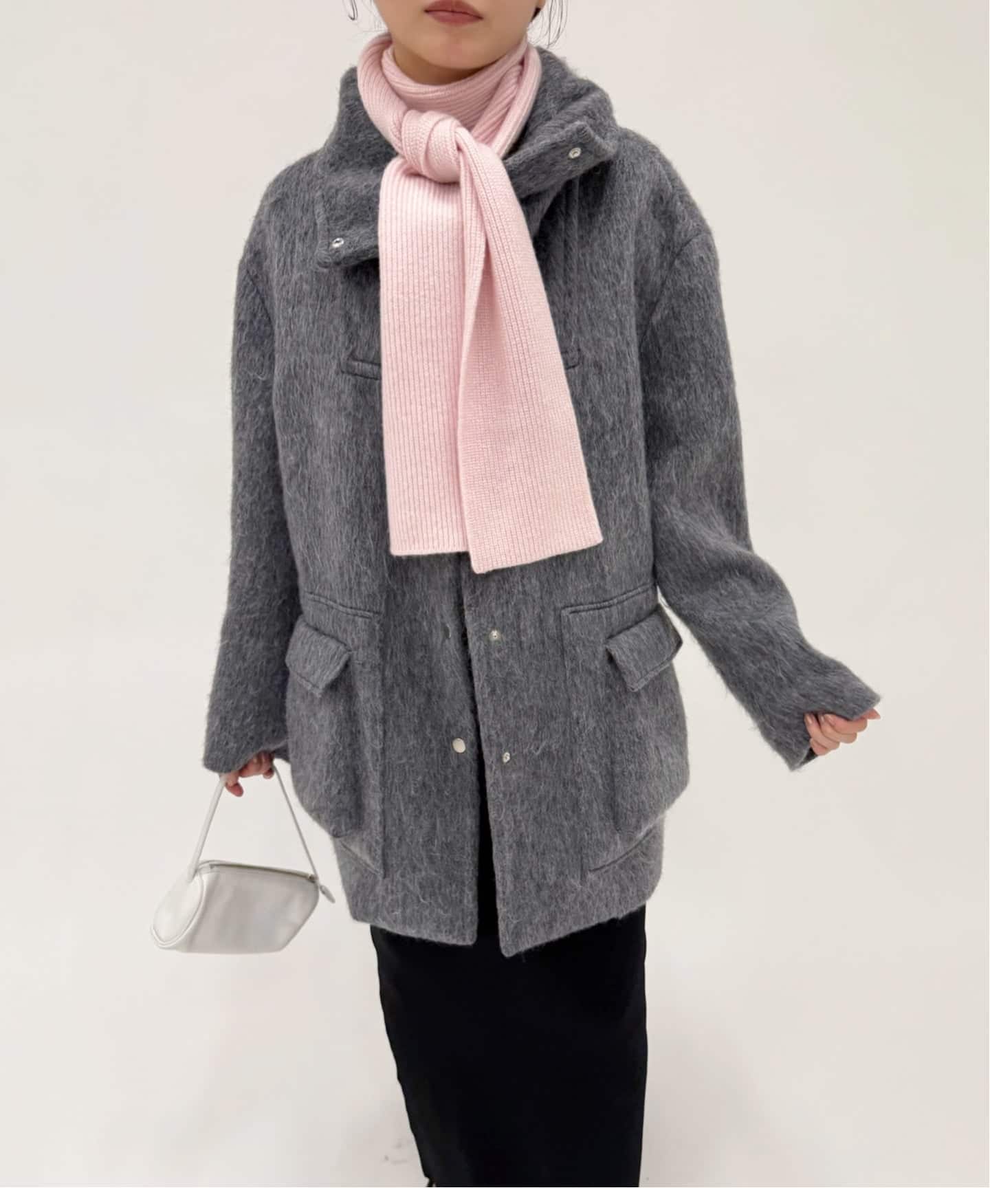 Hella/ヘラ】wool shaggy coat（その他ブルゾン／アウター