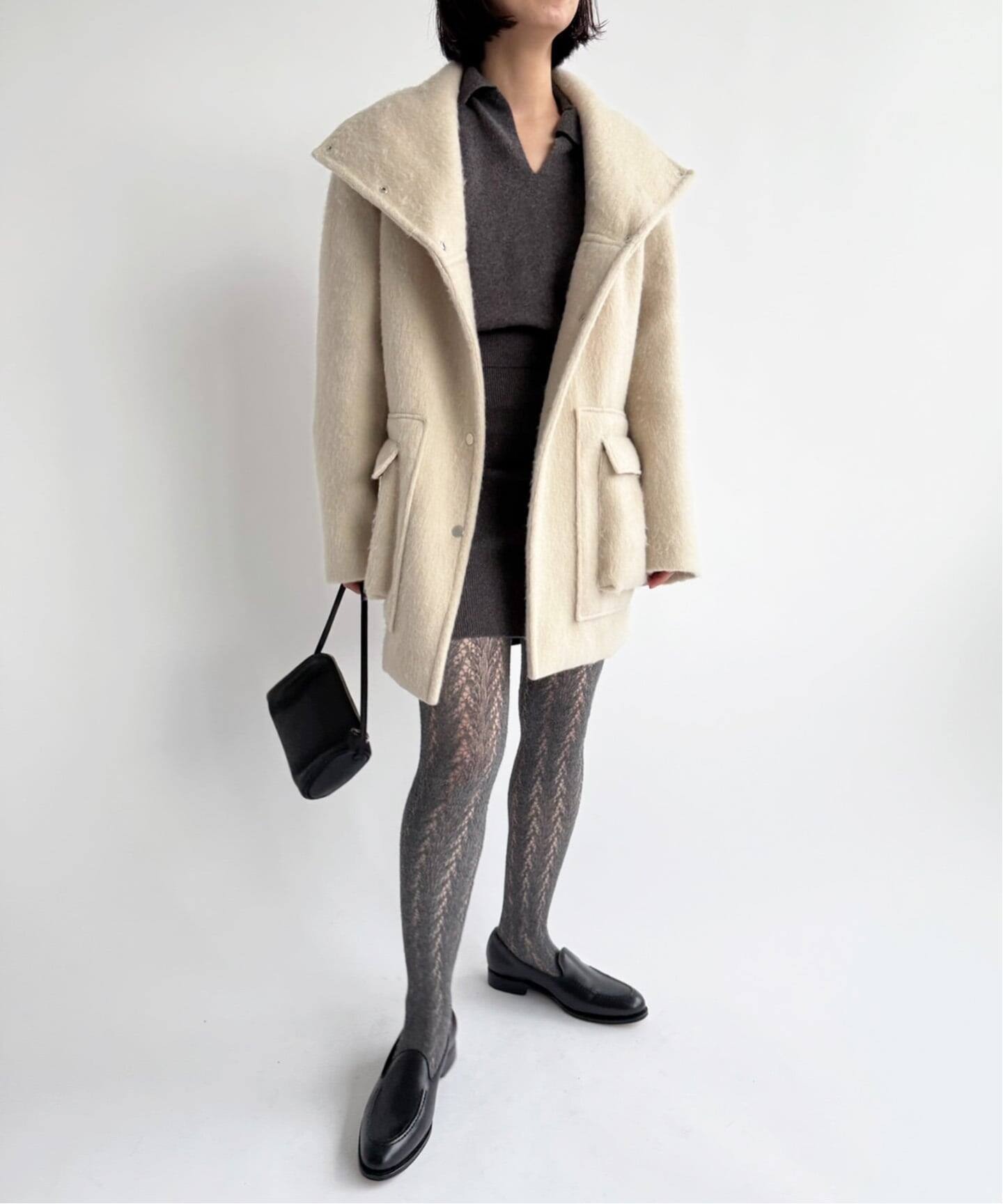 Hella/ヘラ】wool shaggy coat（その他ブルゾン／アウター