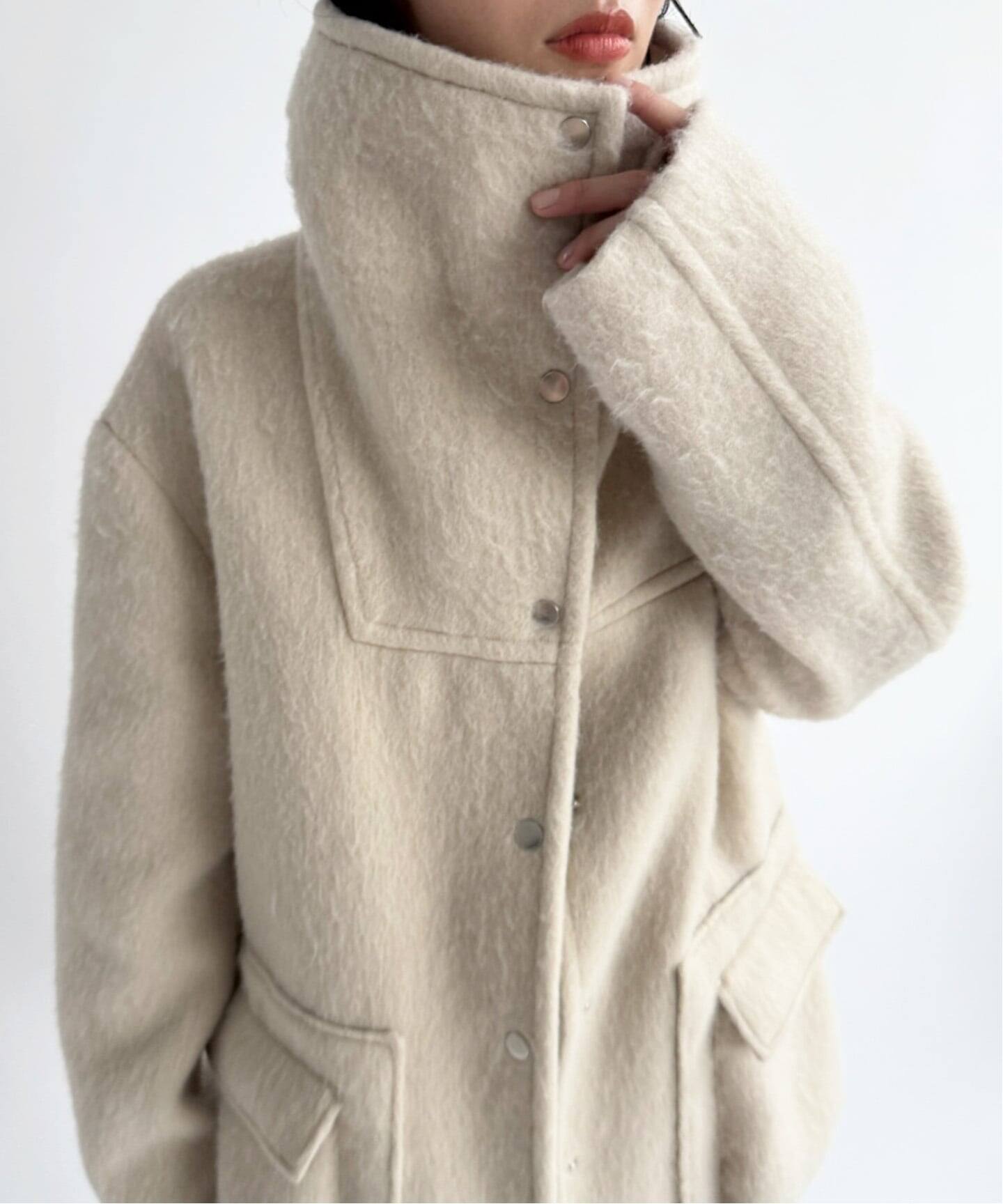 Hella/ヘラ】wool shaggy coat（その他ブルゾン／アウター）｜EDIT.FOR