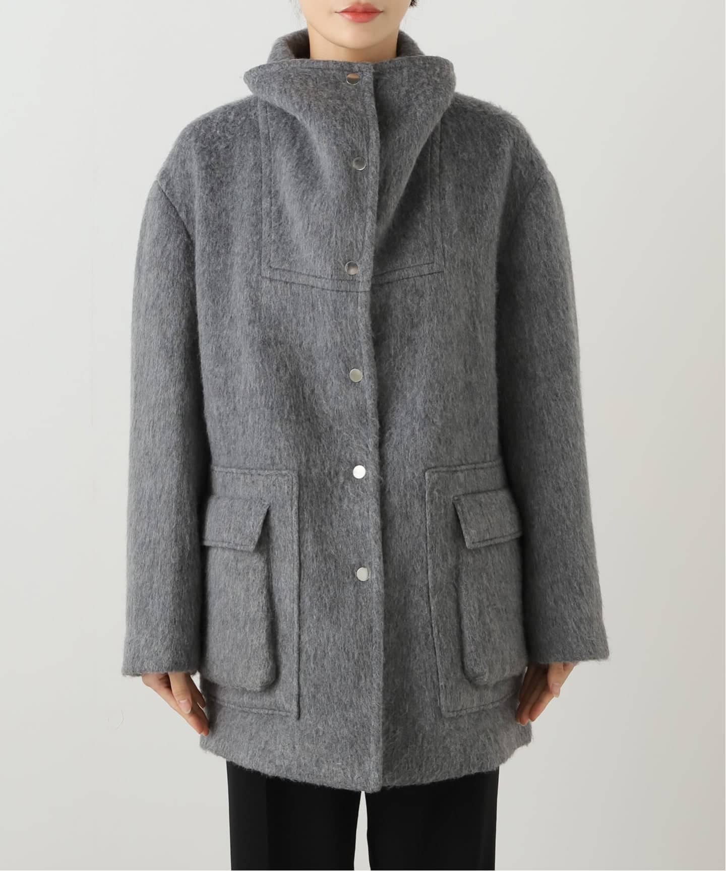 Hella/ヘラ】wool shaggy coat（その他ブルゾン／アウター