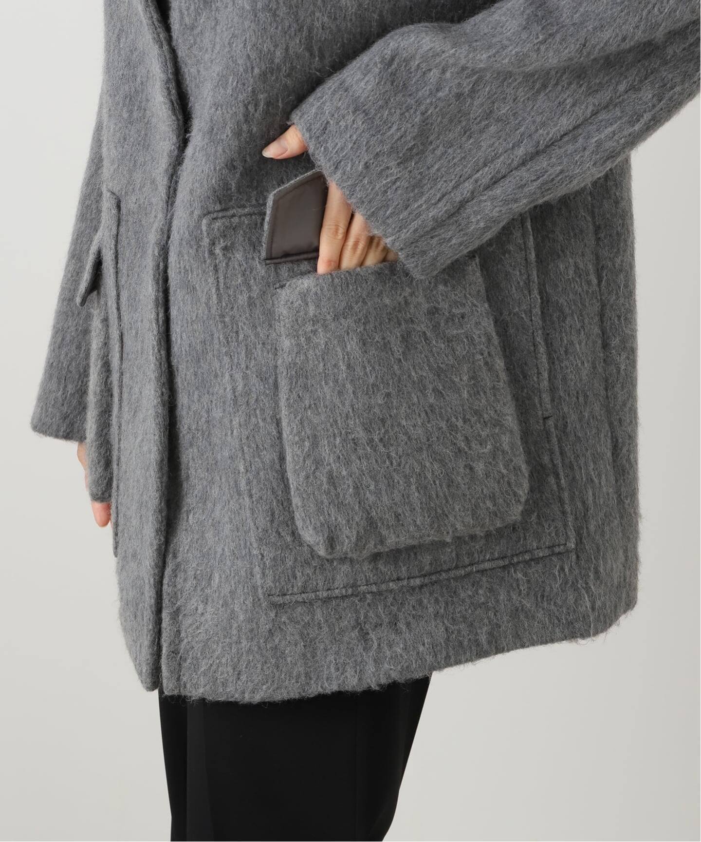 Hella/ヘラ】wool shaggy coat（その他ブルゾン／アウター）｜EDIT.FOR