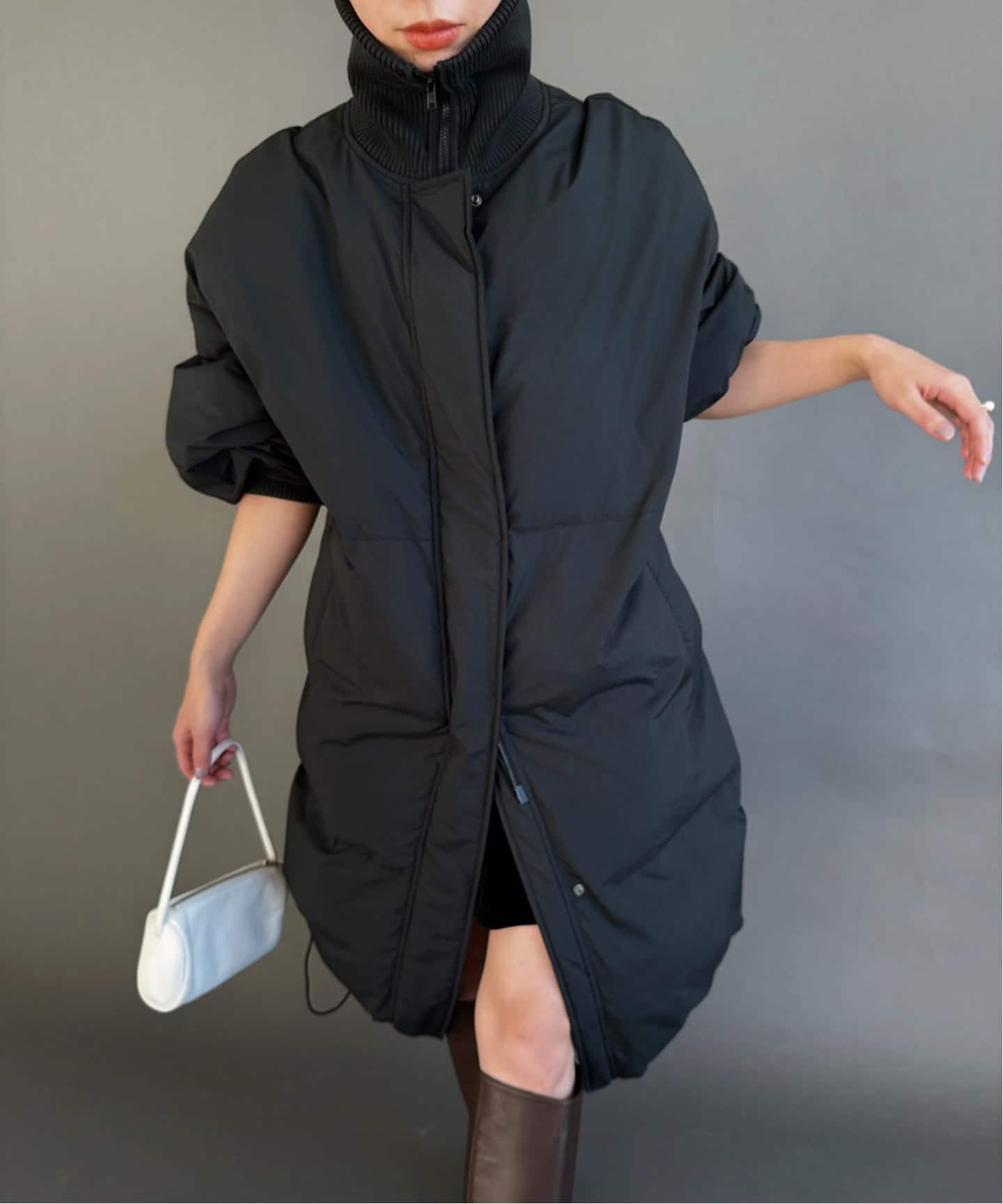 新品 エディットフォールル ヘラ 別注 HIGHNECK BATTING コート 予約》【Hella/ヘラ】別注HIGHNECK BATTING コート（その他