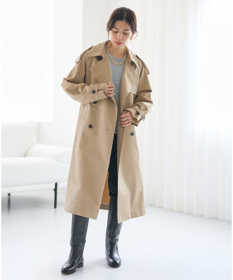 トレンチロングコート（トレンチコート）｜IENA（イエナ）の通販  