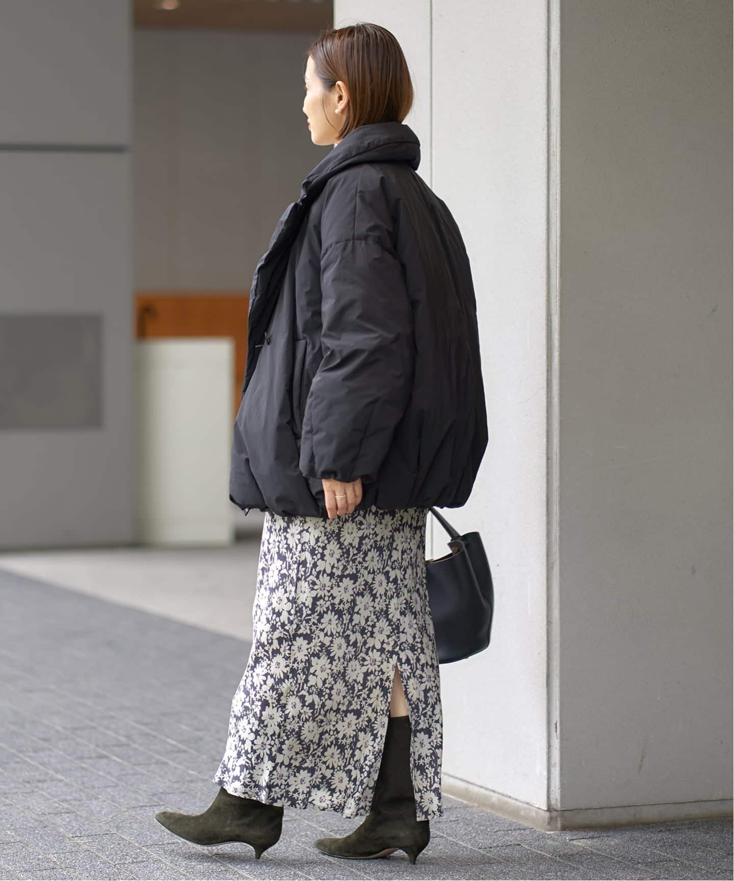 追加》ARTIROSA 撥水テイラーコクーンダウン（ダウンジャケット