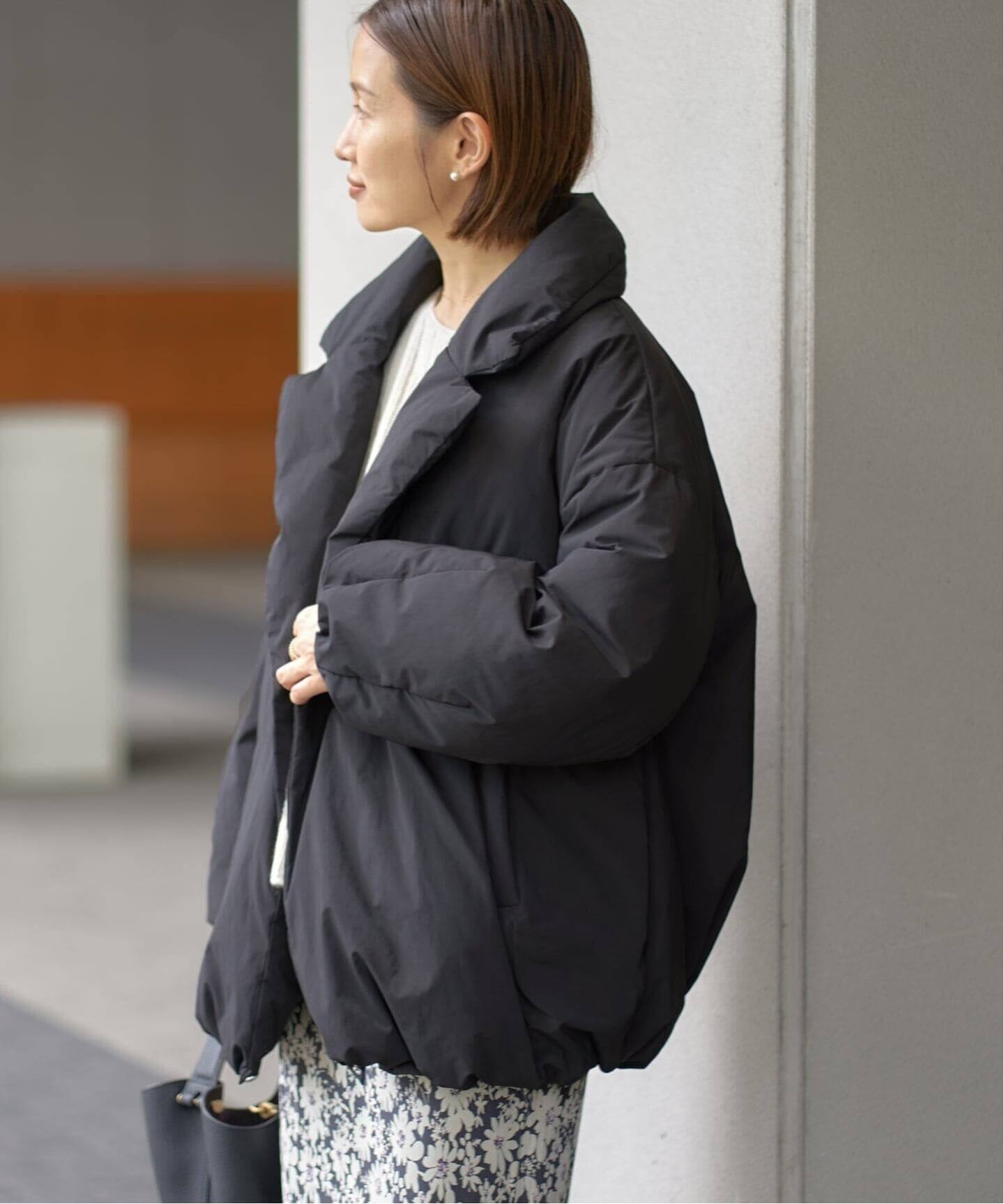 追加2予約》ARTIROSA撥水テイラーコクーンダウン（ダウンジャケット