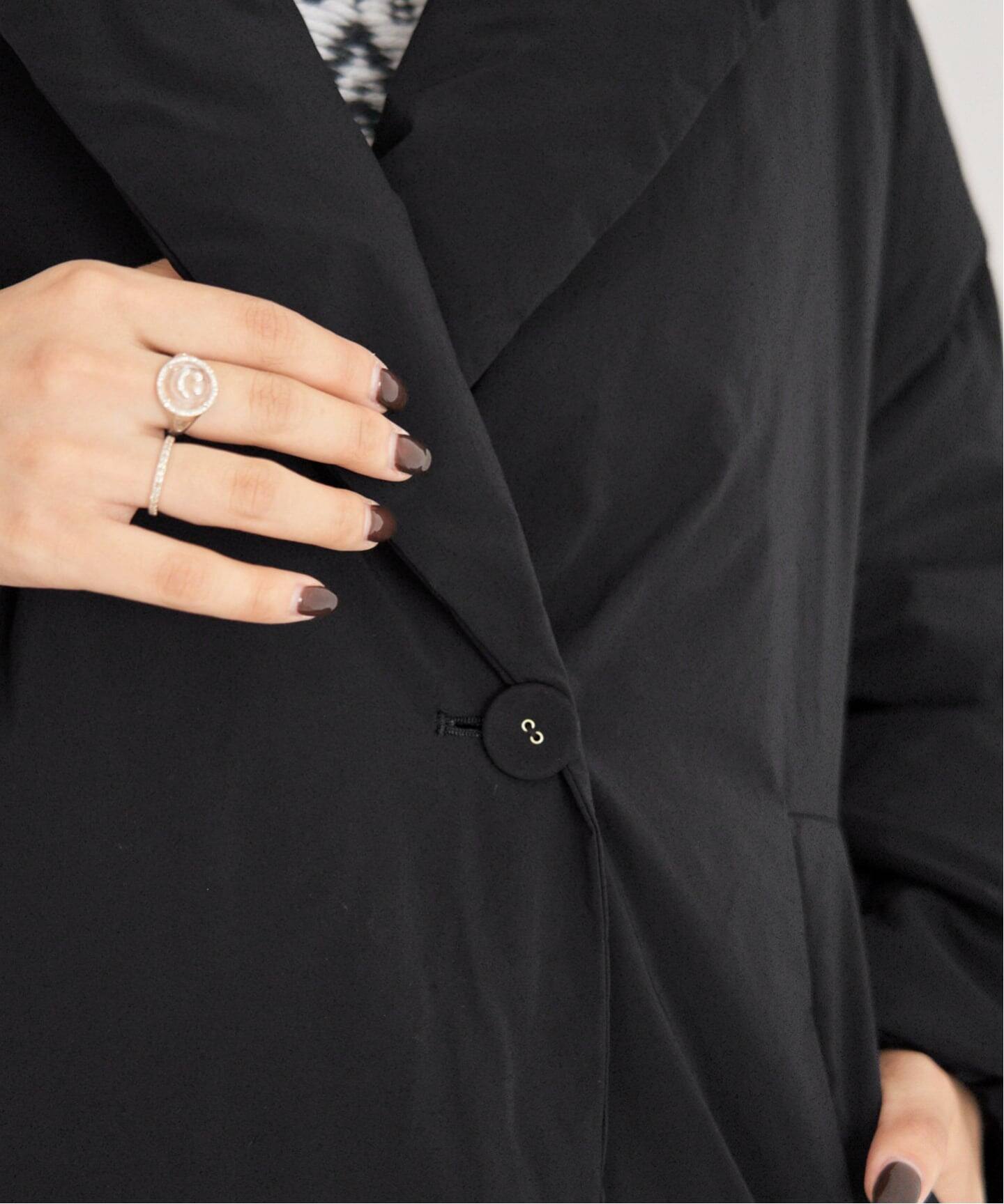 追加2予約》ARTIROSA撥水テイラーコクーンダウン（ダウンジャケット