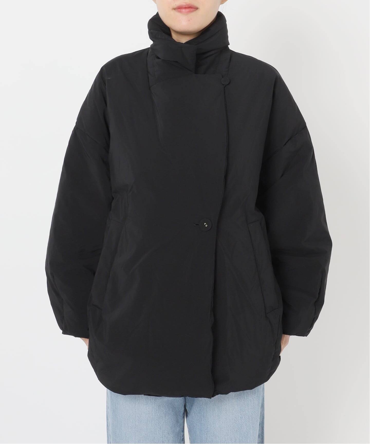 IENA 撥水テイラーコクーンダウン　ブラック34 追加2》ARTIROSA撥水テイラーコクーンダウン（ダウンジャケット