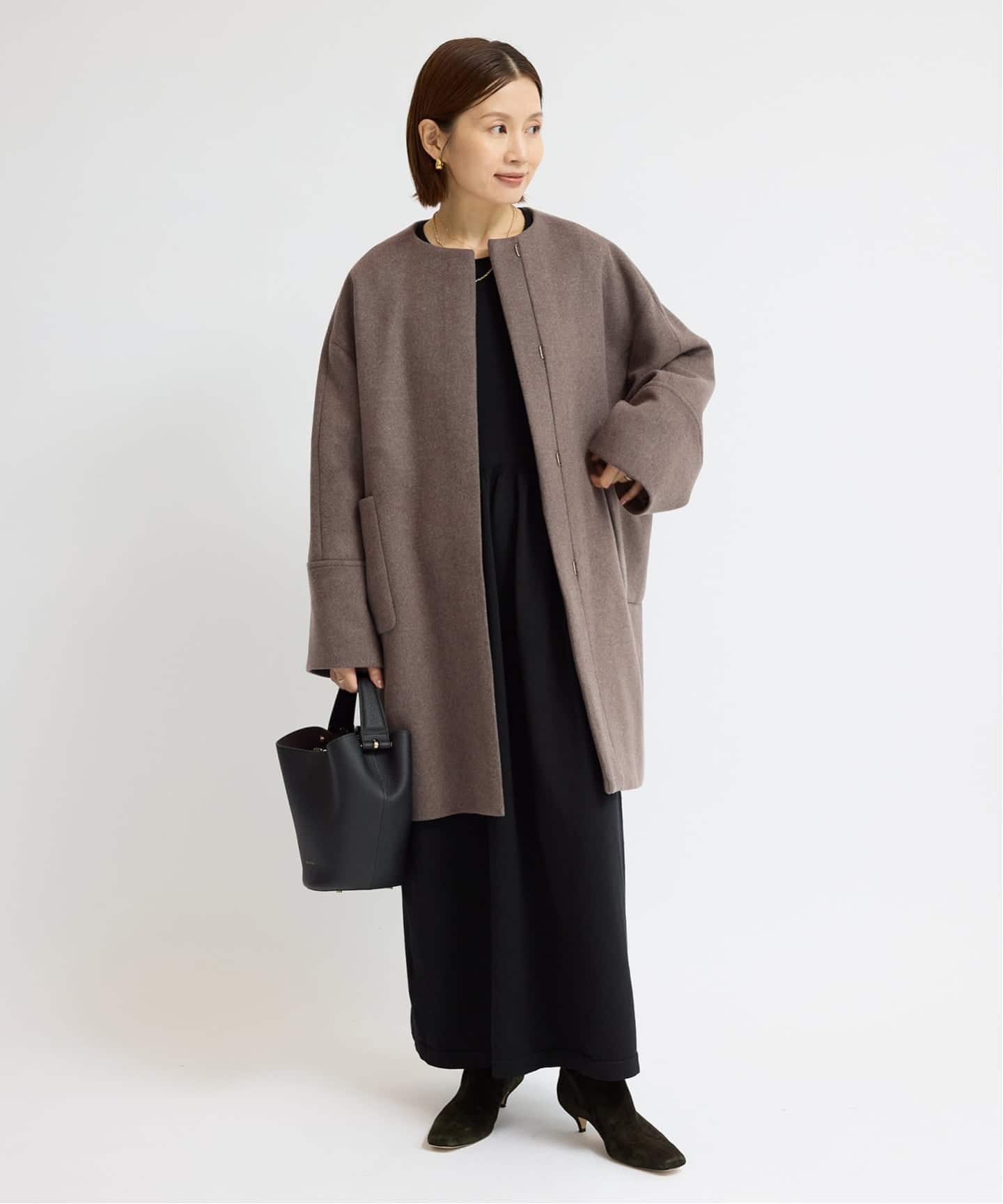 Super140 フォルムコート（ノーカラーコート）｜IENA（イエナ