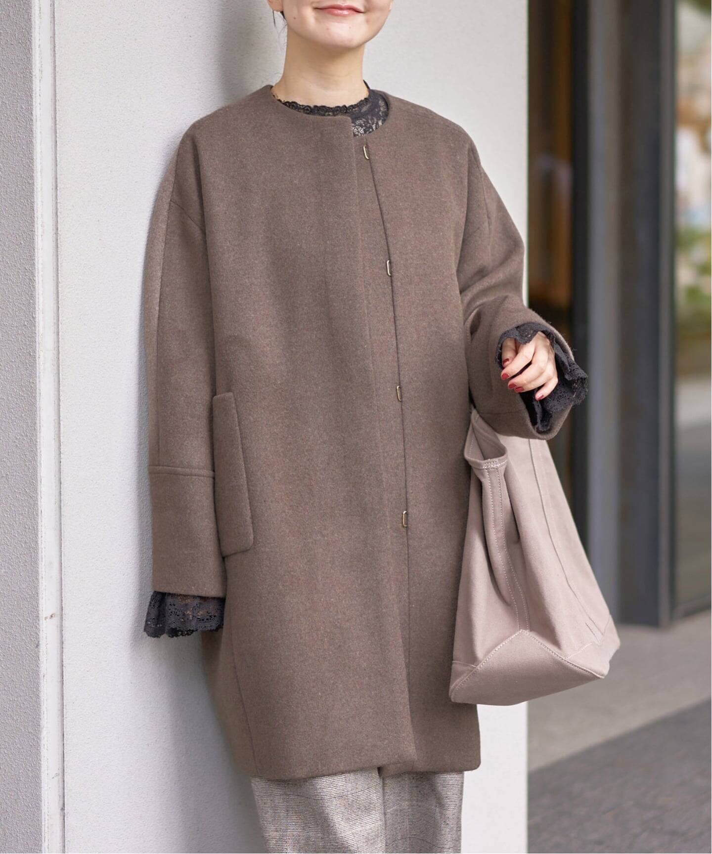 Super140 フォルムコート（ノーカラーコート）｜IENA（イエナ）の通販