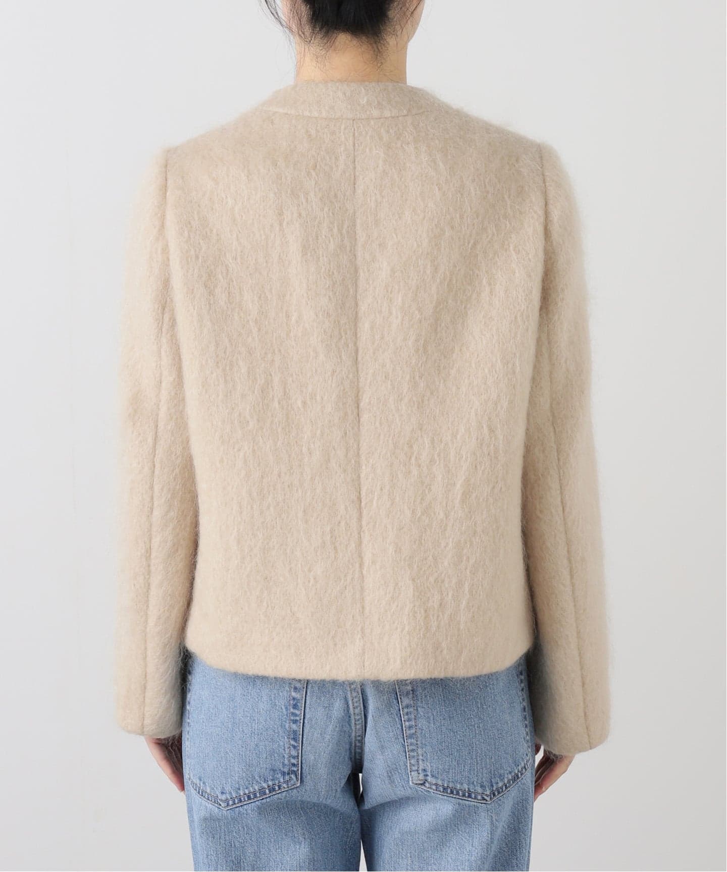 モヘヤMIXシャギー ショートコート（その他ブルゾン／アウター）｜IENA