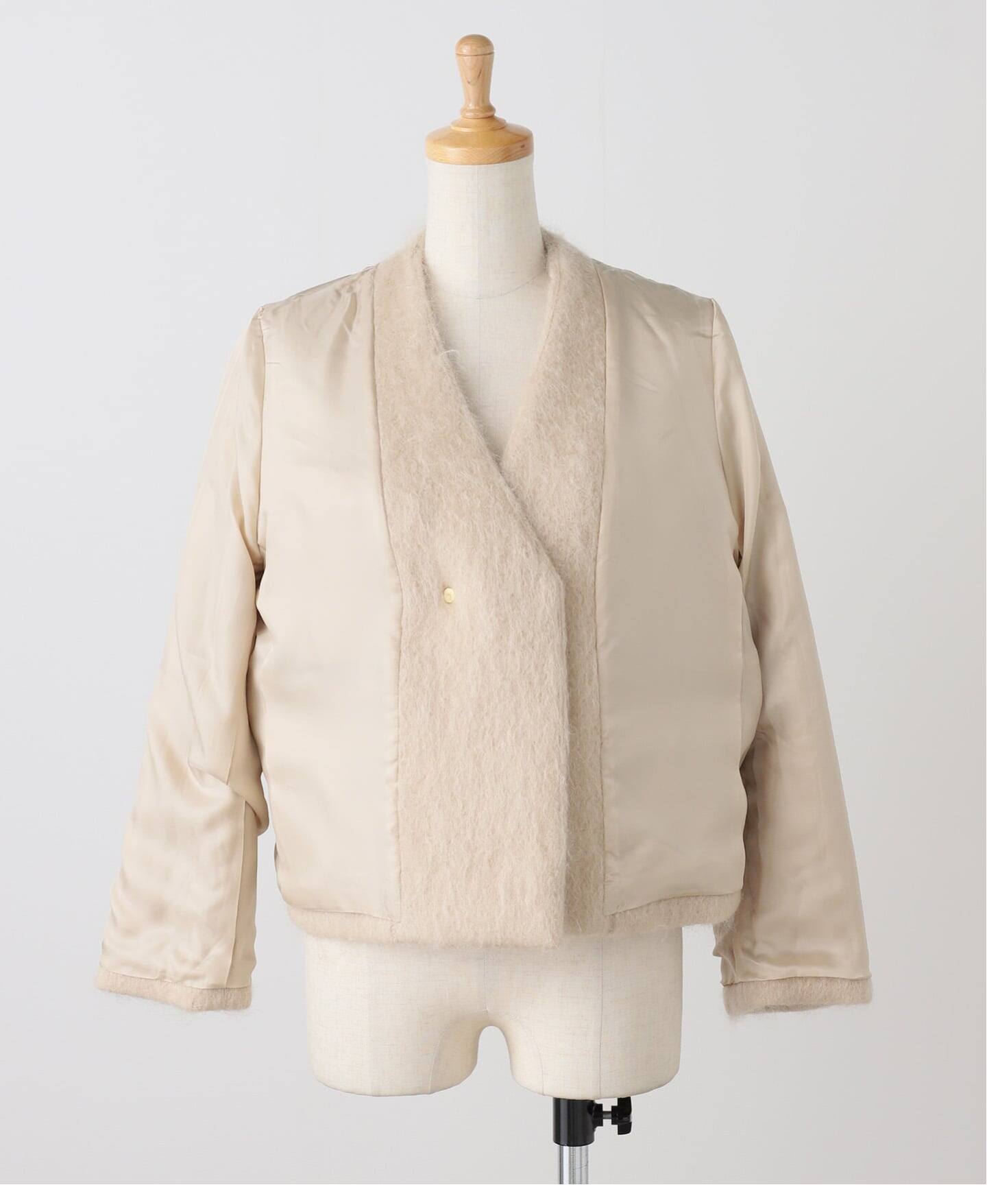 モヘヤMIXシャギー ショートコート（その他ブルゾン／アウター）｜IENA