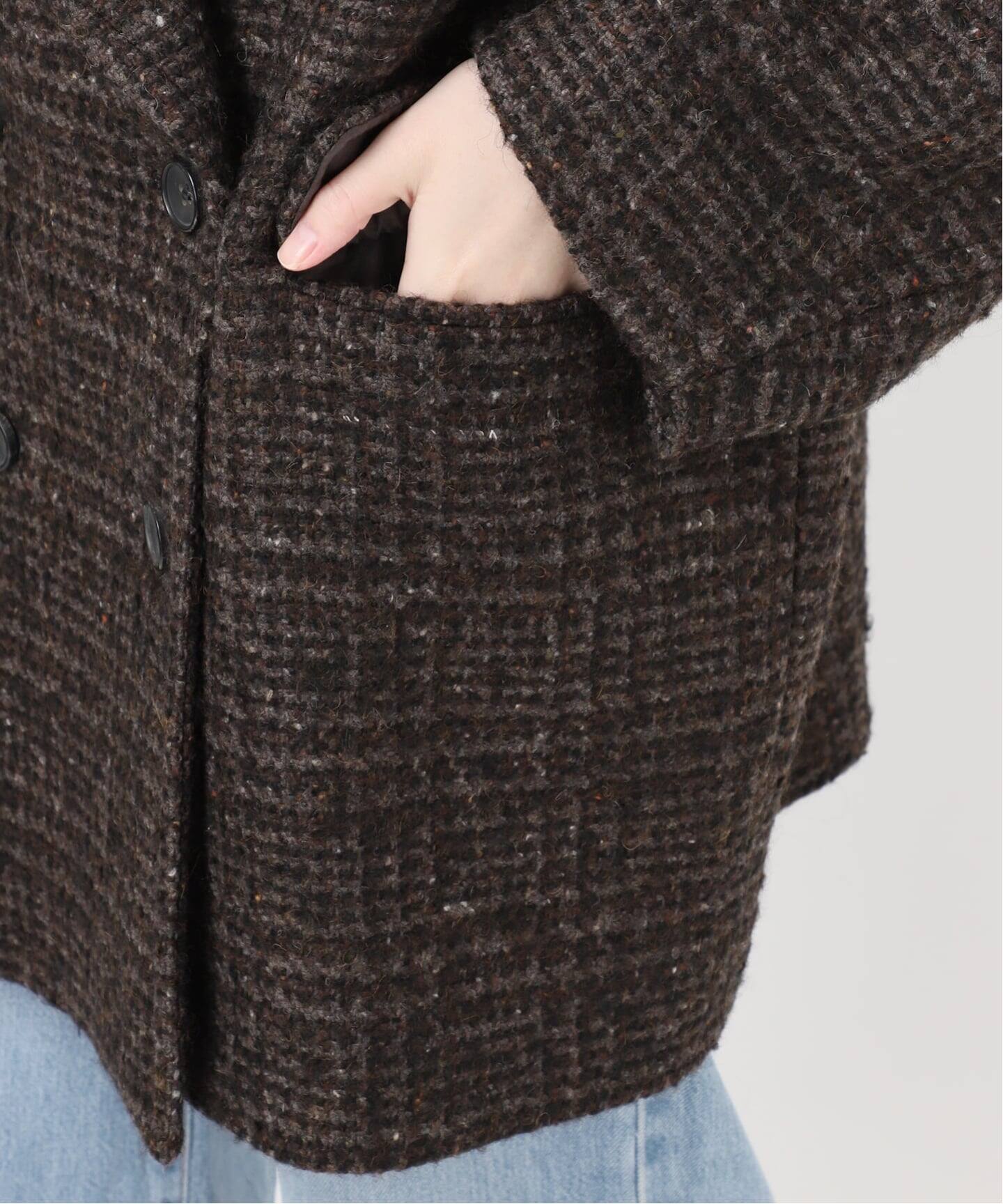 25AW IENA LA TORRE チェックコート 完売 イエナ IENA LA TORRE チェックコート （ブラウン） - ファッション