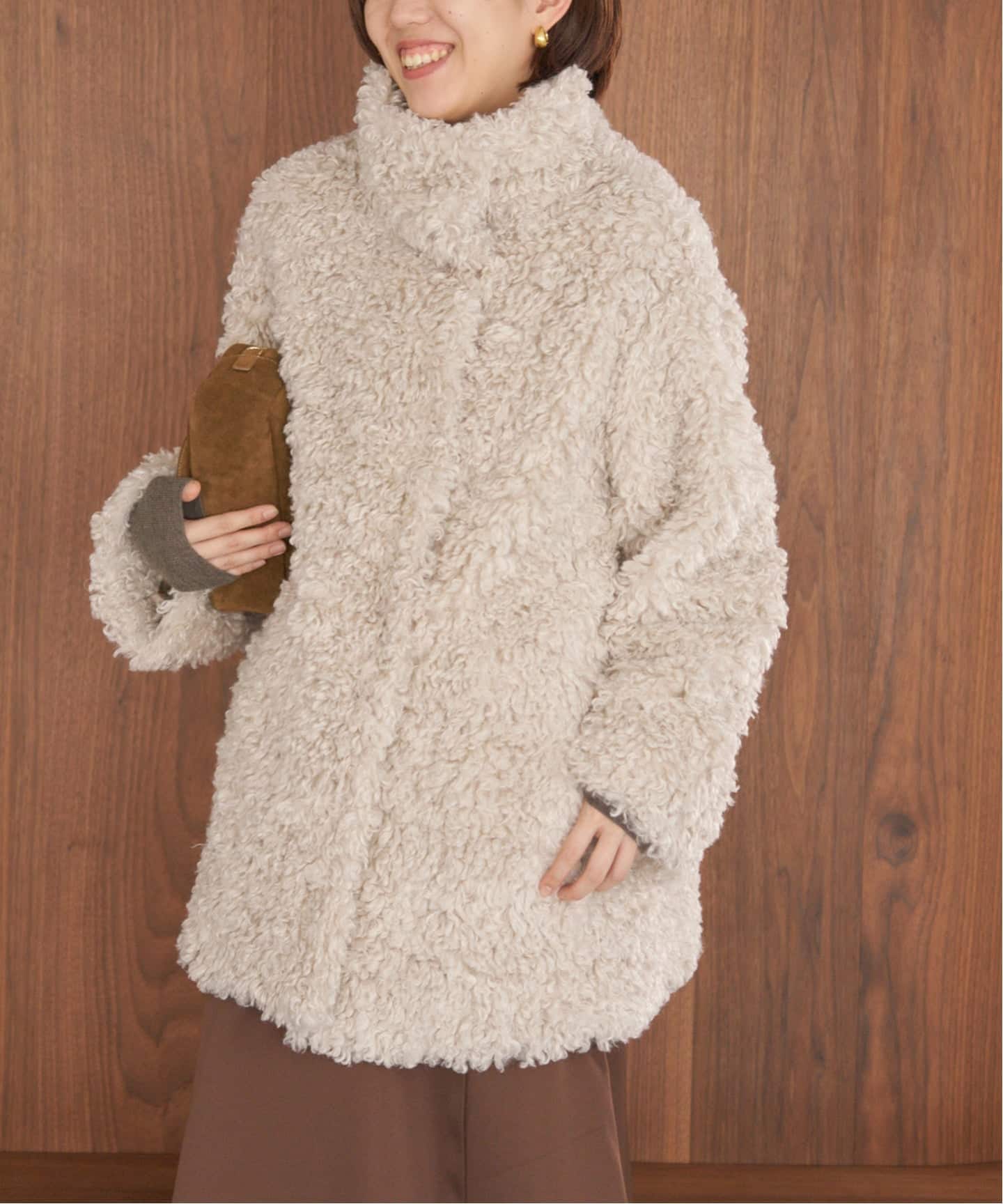 予約》TISSAVELファーコート（その他ブルゾン／アウター）｜IENA