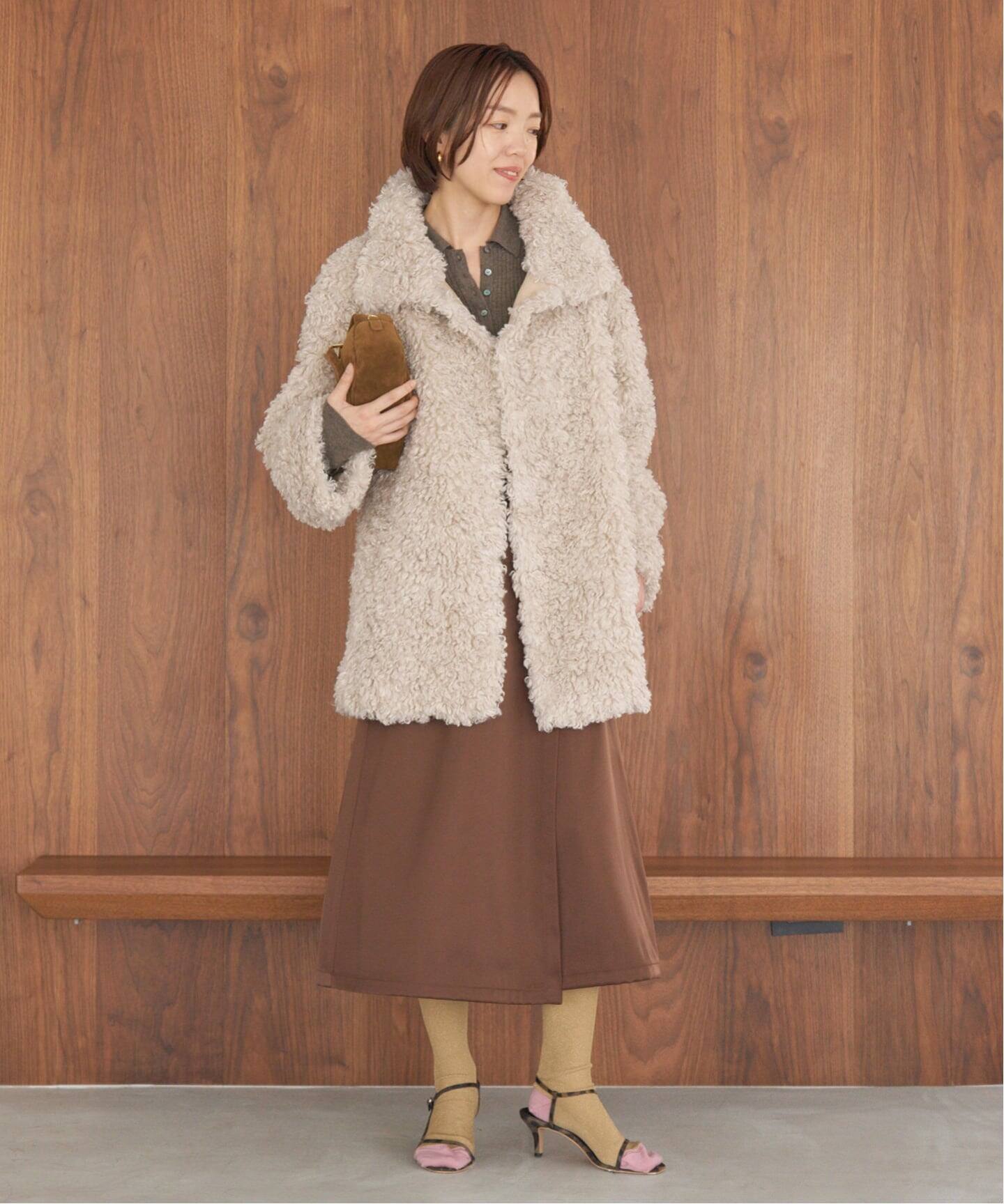 TISSAVELファーコート（その他ブルゾン／アウター）｜IENA（イエナ）の