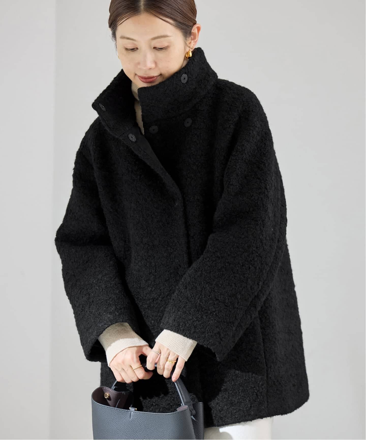 ループインレイハーフコート（その他ブルゾン／アウター）｜IENA